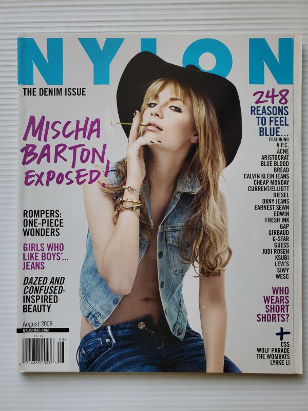 2008 NYLON magazine CANDICE Swanepoel Noot Seear Mischa Barton Hayley Atwell CSS
