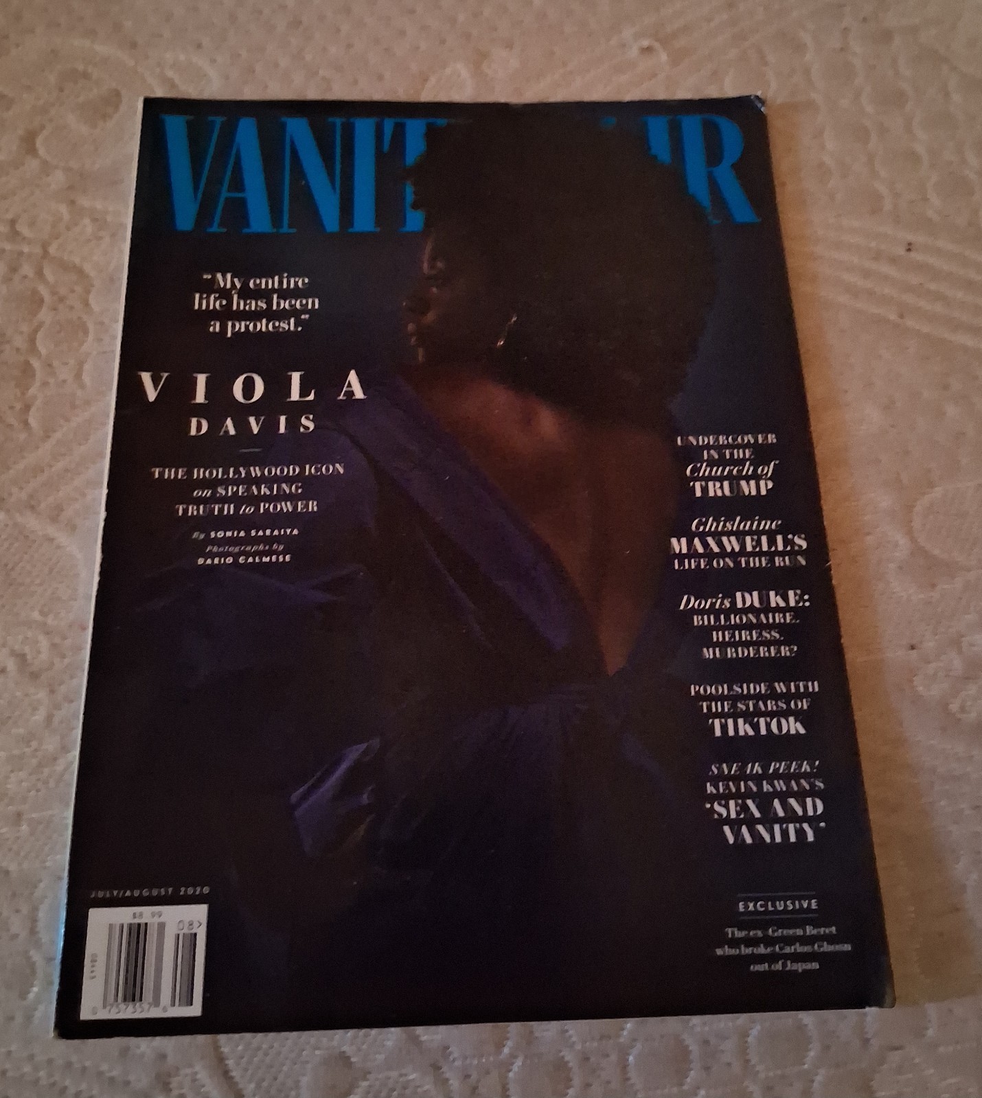 Vanity Fair Magazine July/August 2020 Viola Davis