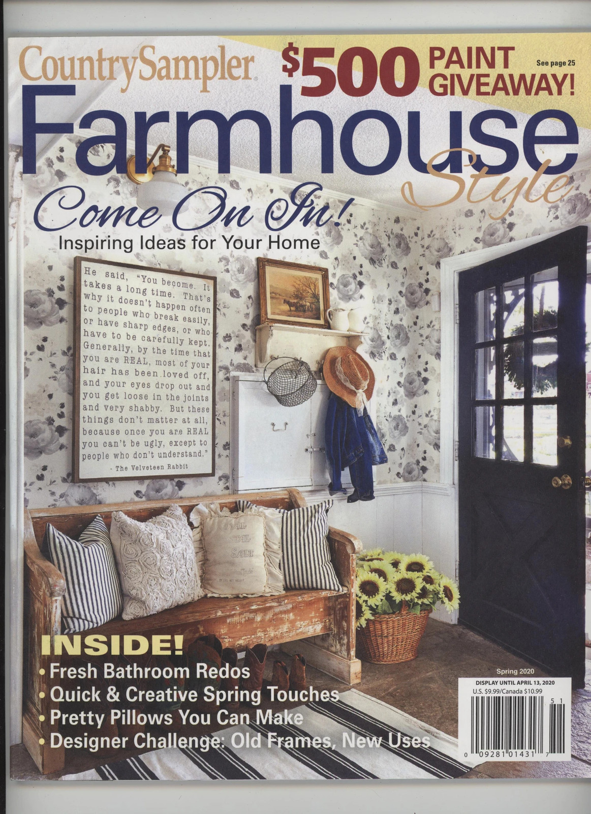 Country Sampler Spring 2020 Farmhouse Style Magazine