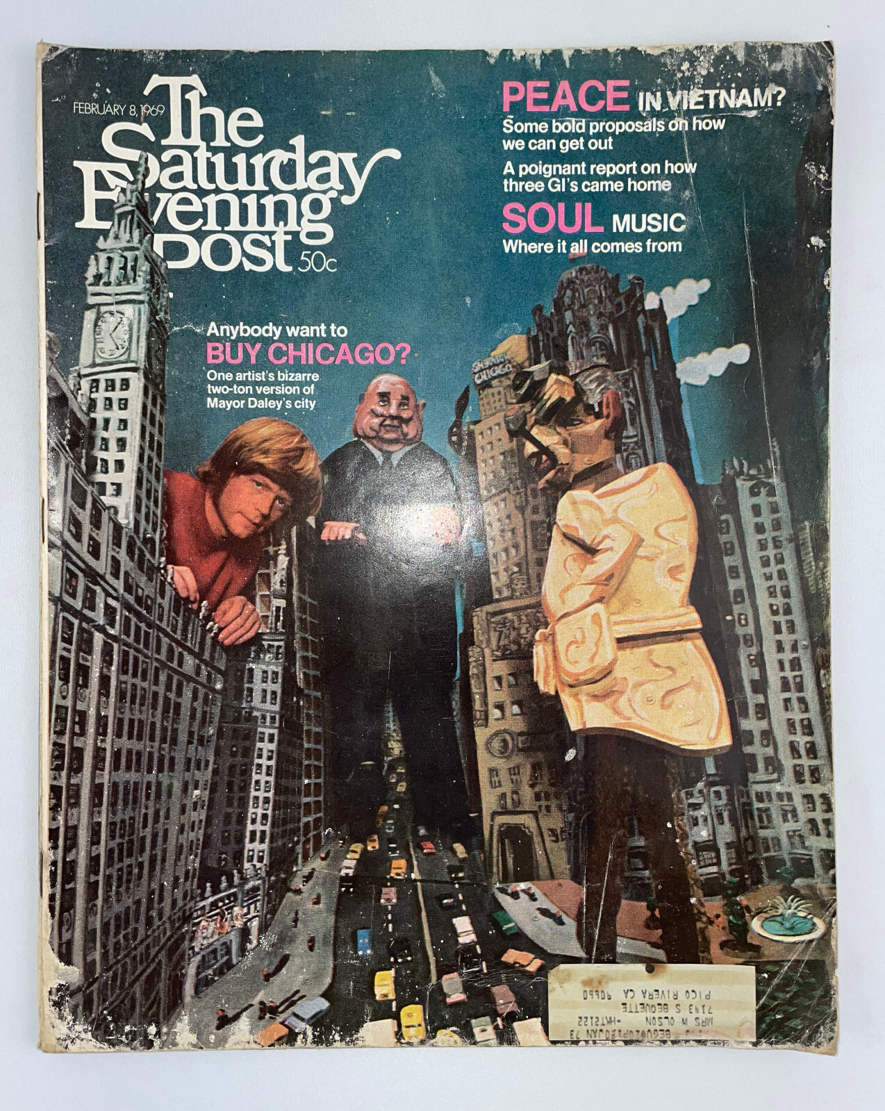The Saturday Evening Post, February 8, 1969, Vintage General Interest Stories