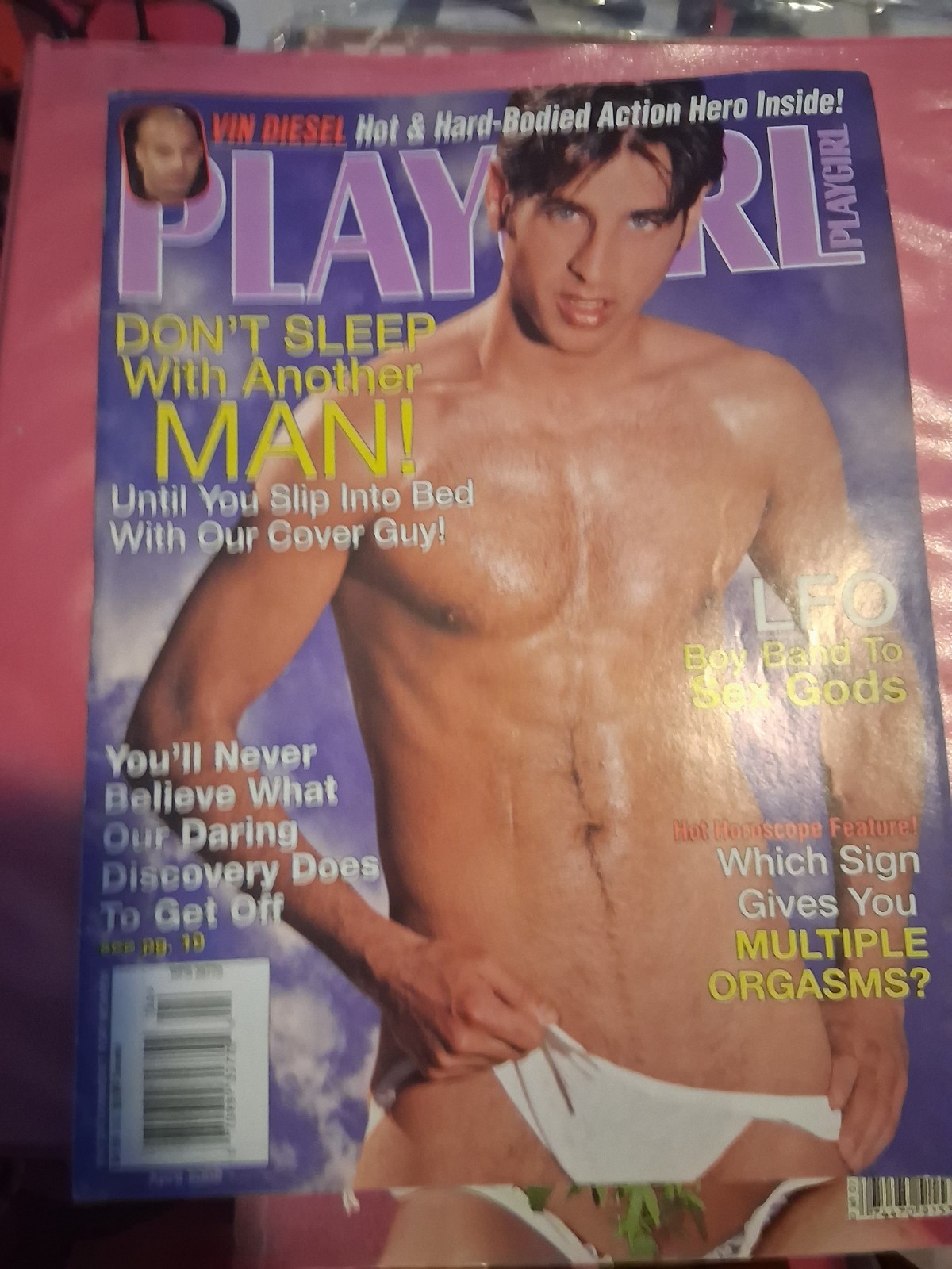 Playgirl Magazine, April 2002, Guys Posing Nude, Women’s Interest, Gay Interest