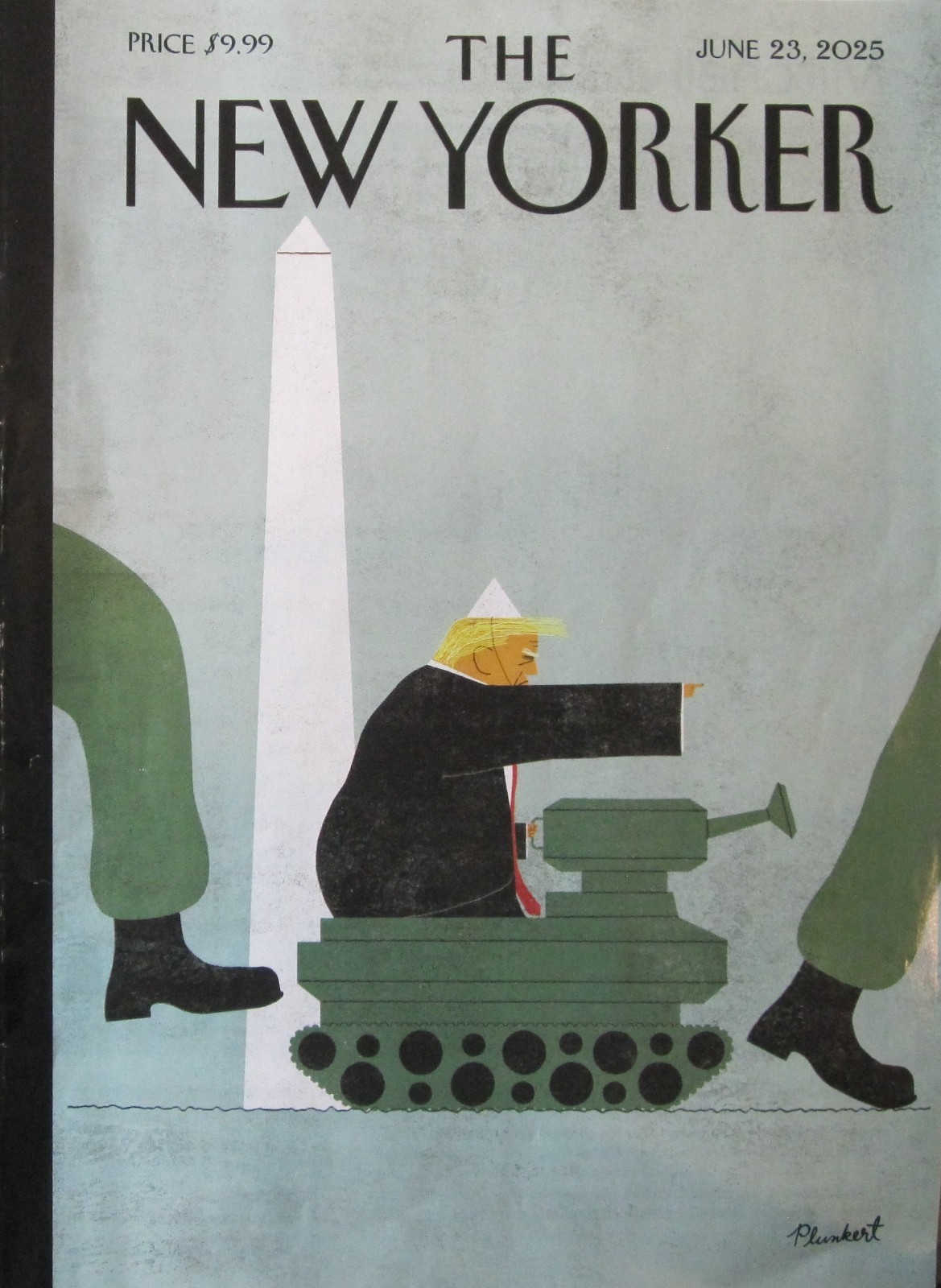 THE NEW YORKER MAGAZINE 100 JUNE 23, 2025 – «On Parade»