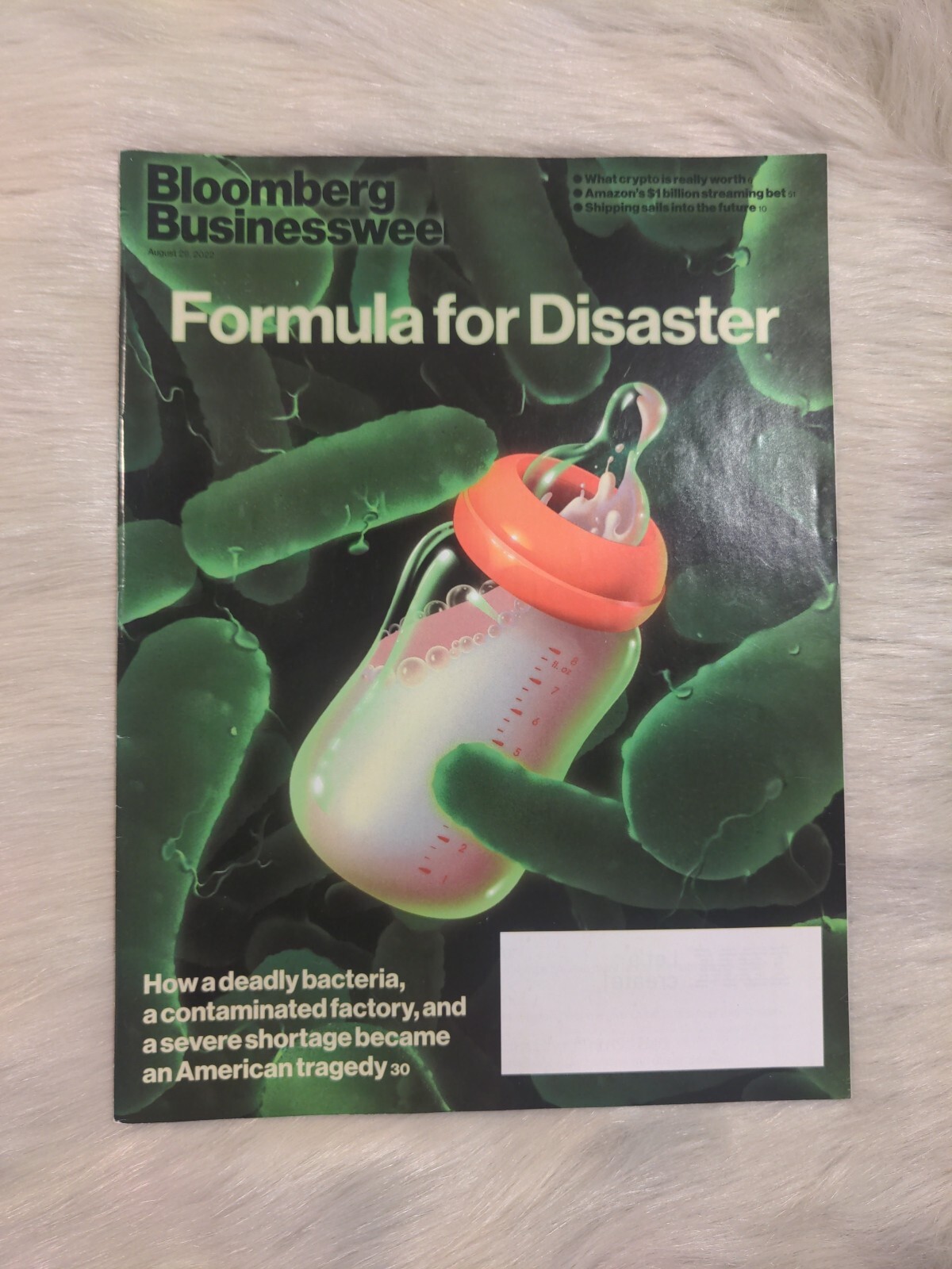 Bloomberg Businessweek Magazine August 29, 2022 Issue Formula For Disaster
