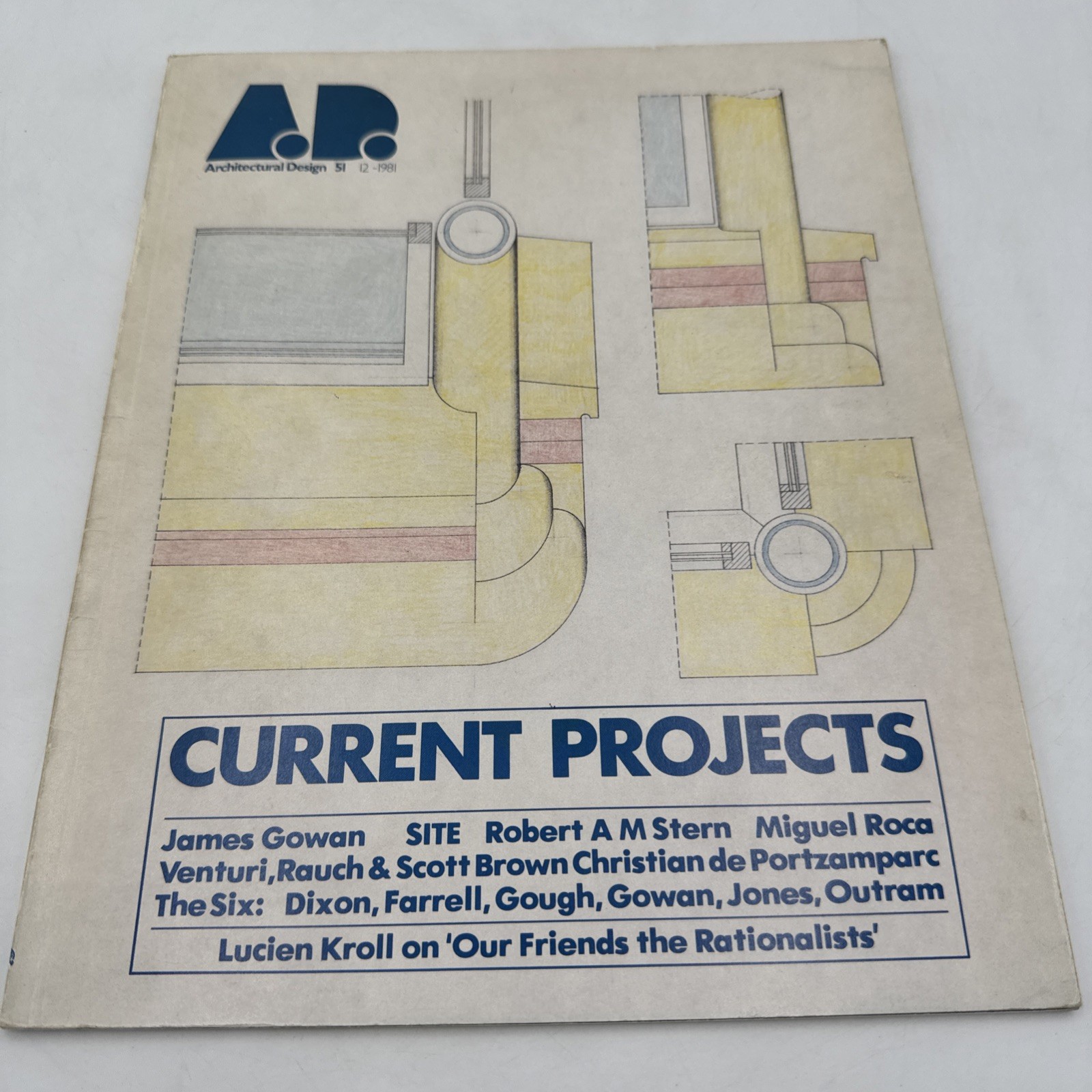 Architectural Design 51 Dec 1981 Current Projects Stern Venturi Gowan Kroll