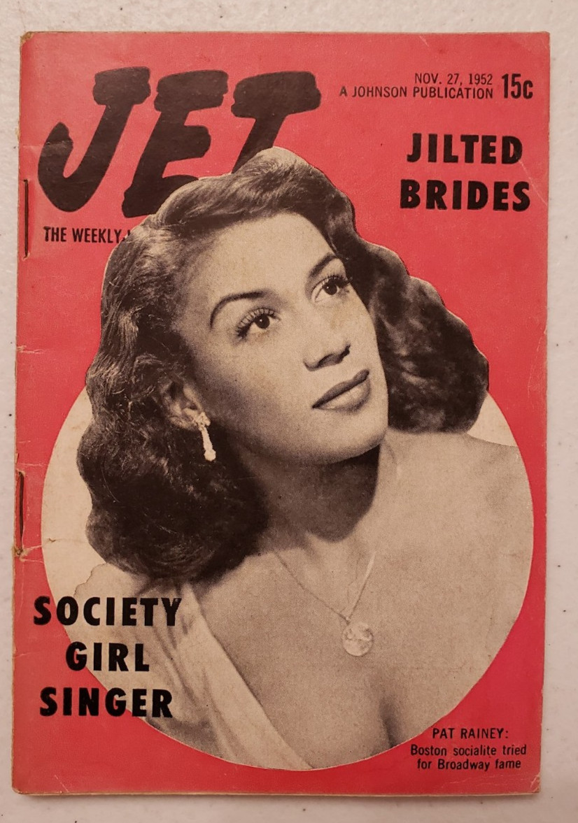 Jet Magazine November 27 1952 Pat Rainey~Jilted Brides~Oriental Shake Dancer
