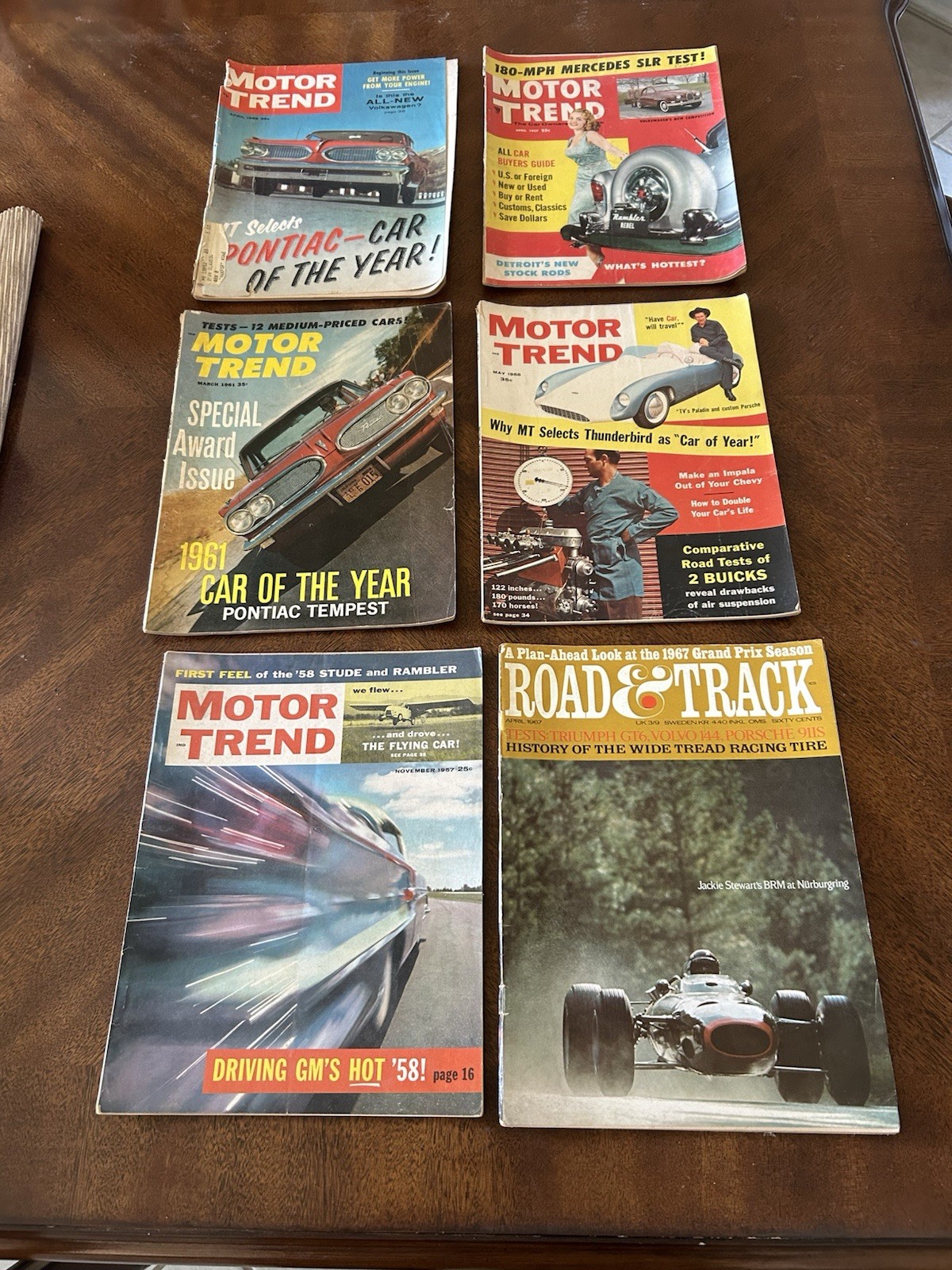Vintage Automotive Magazine Lot Of 15 Issues From 1950s To 1960s