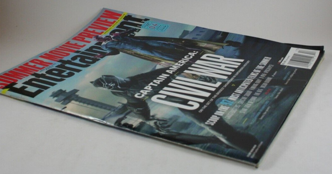 Captain America Civil War Alexander Skarsgård Entertainment Weekly #1411/12 2016