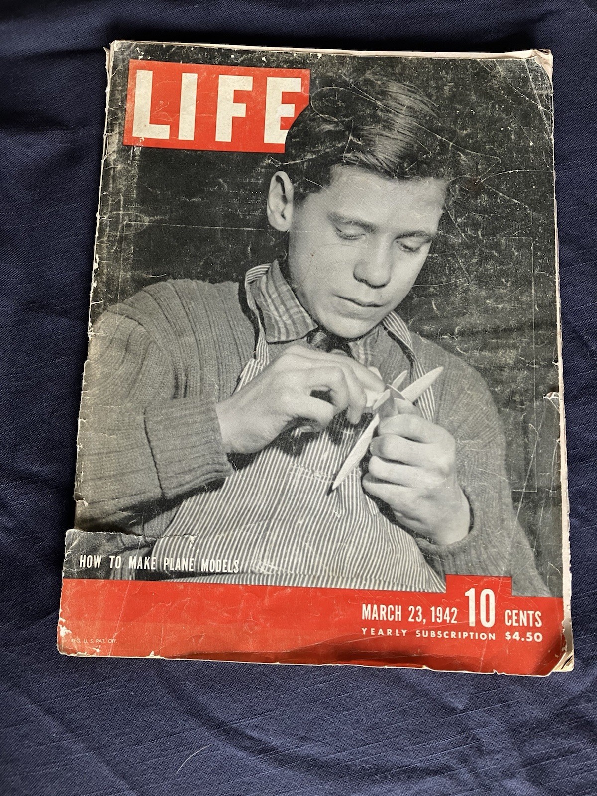 Life Magazine March 23 1942 How To Make Plane Models & Movie «The Invaders»