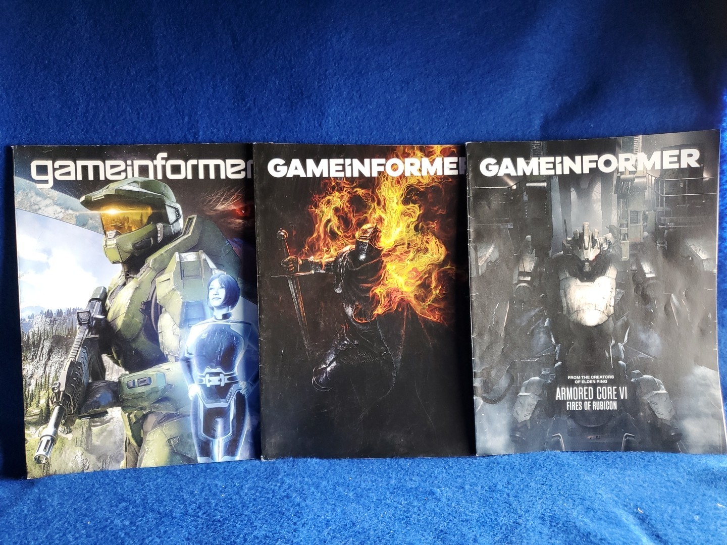 Game Informer Magazine Lot of 7 Gaming Issues Horizon Forbidden West GI