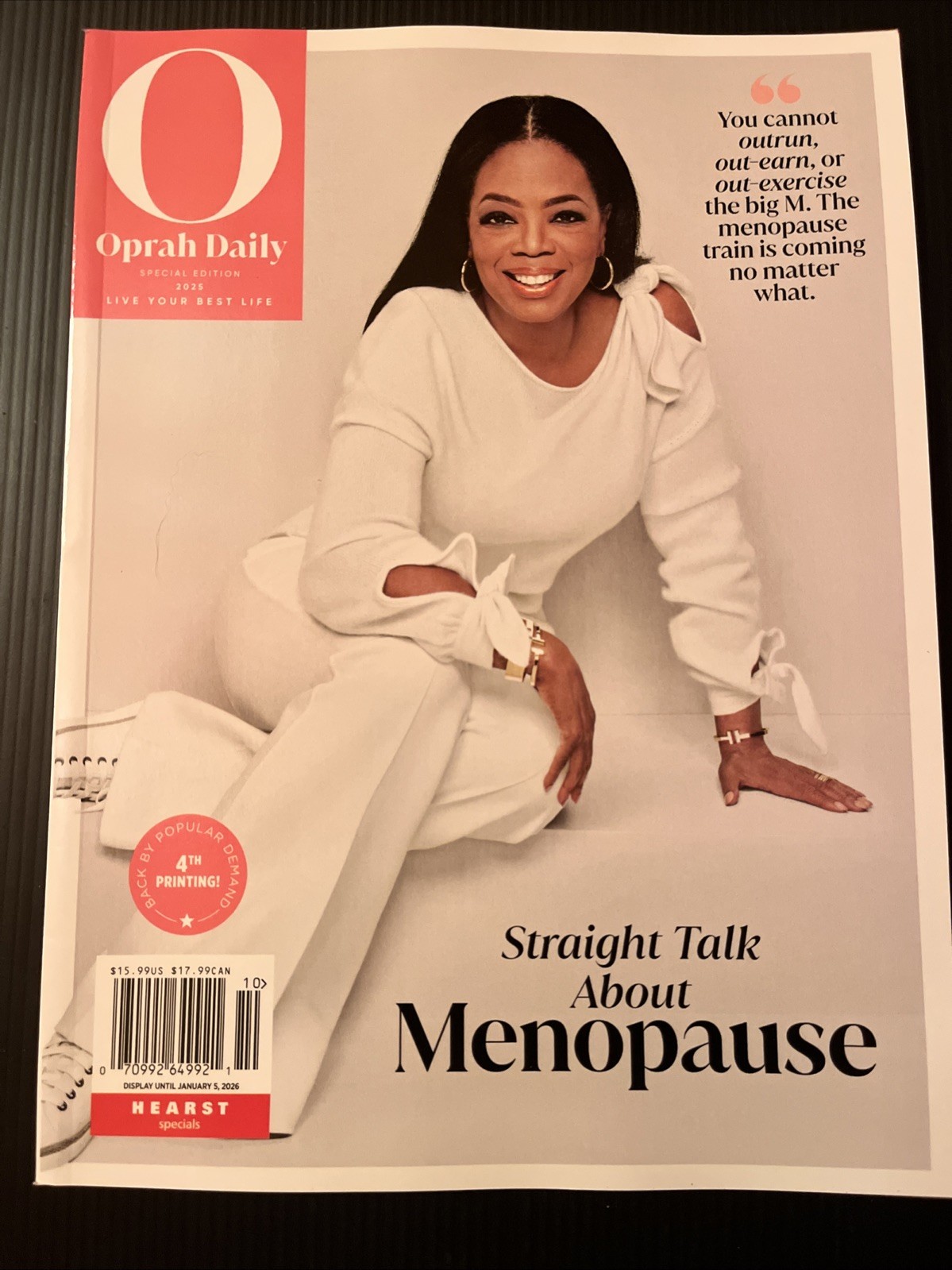 Oprah Daily Magazine Special Edition 2024 Straight Talk about Menopause. NEW