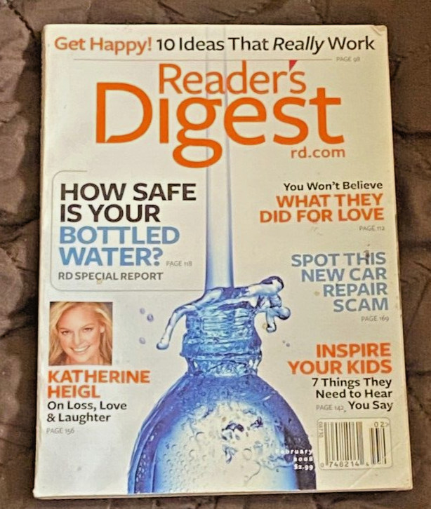 Reader’s Digest Magazine Febuary 2008