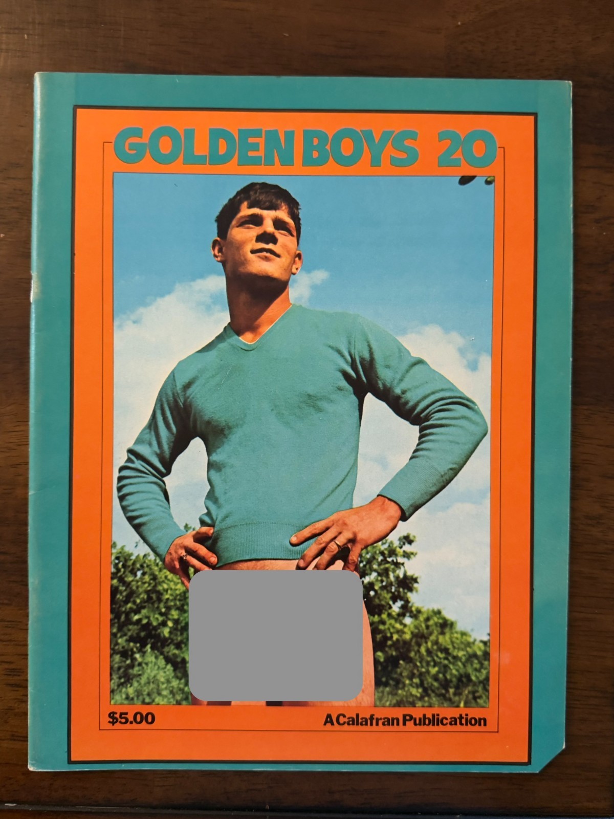 GOLDEN BOYS NO. 20 – Beefcake Physique Photos-Calafran-Gay Interest-RARE Large