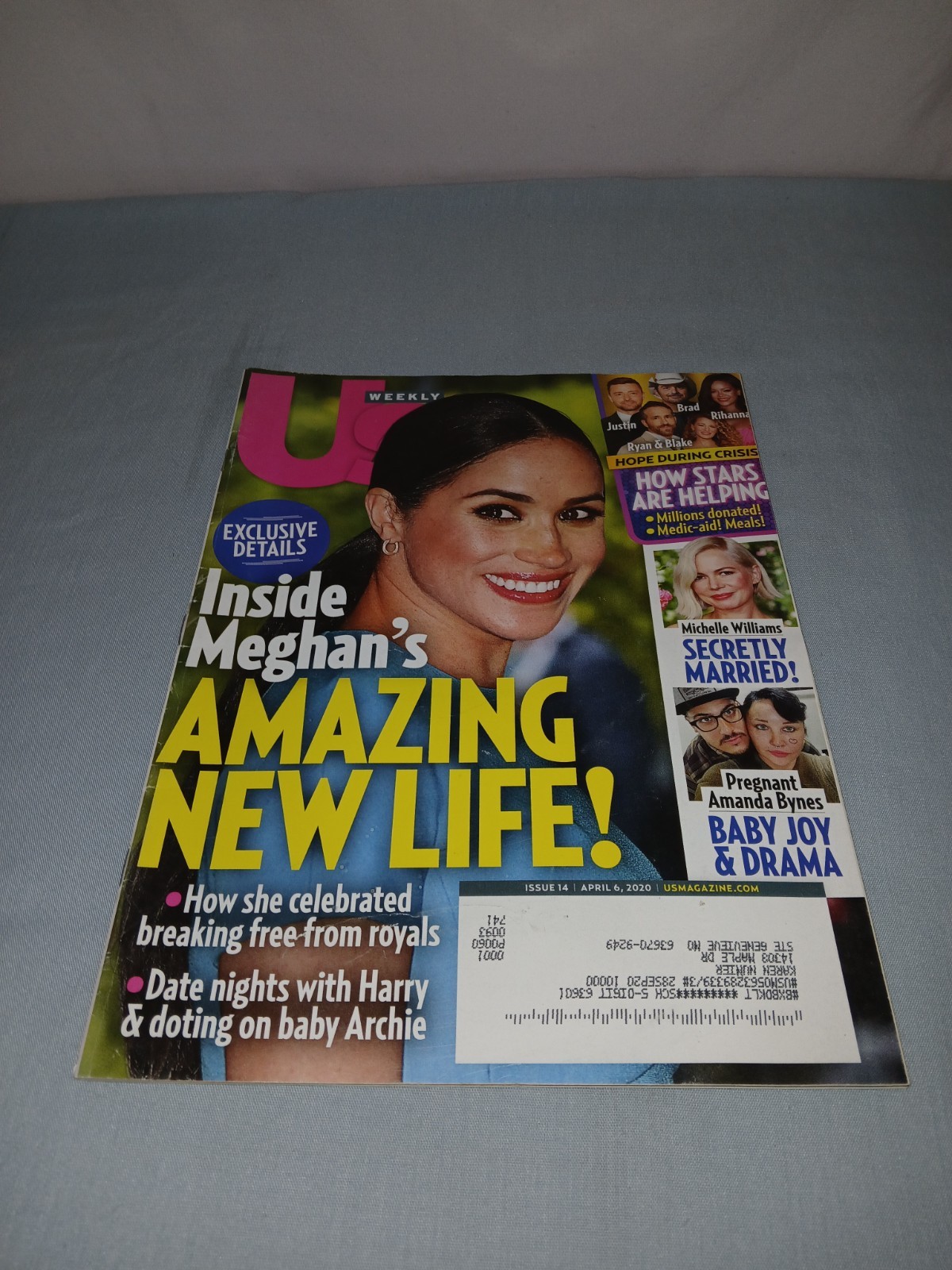 US Weekly Issue 14 April 6, 2020 Inside Meghan’s Amazing New Life!