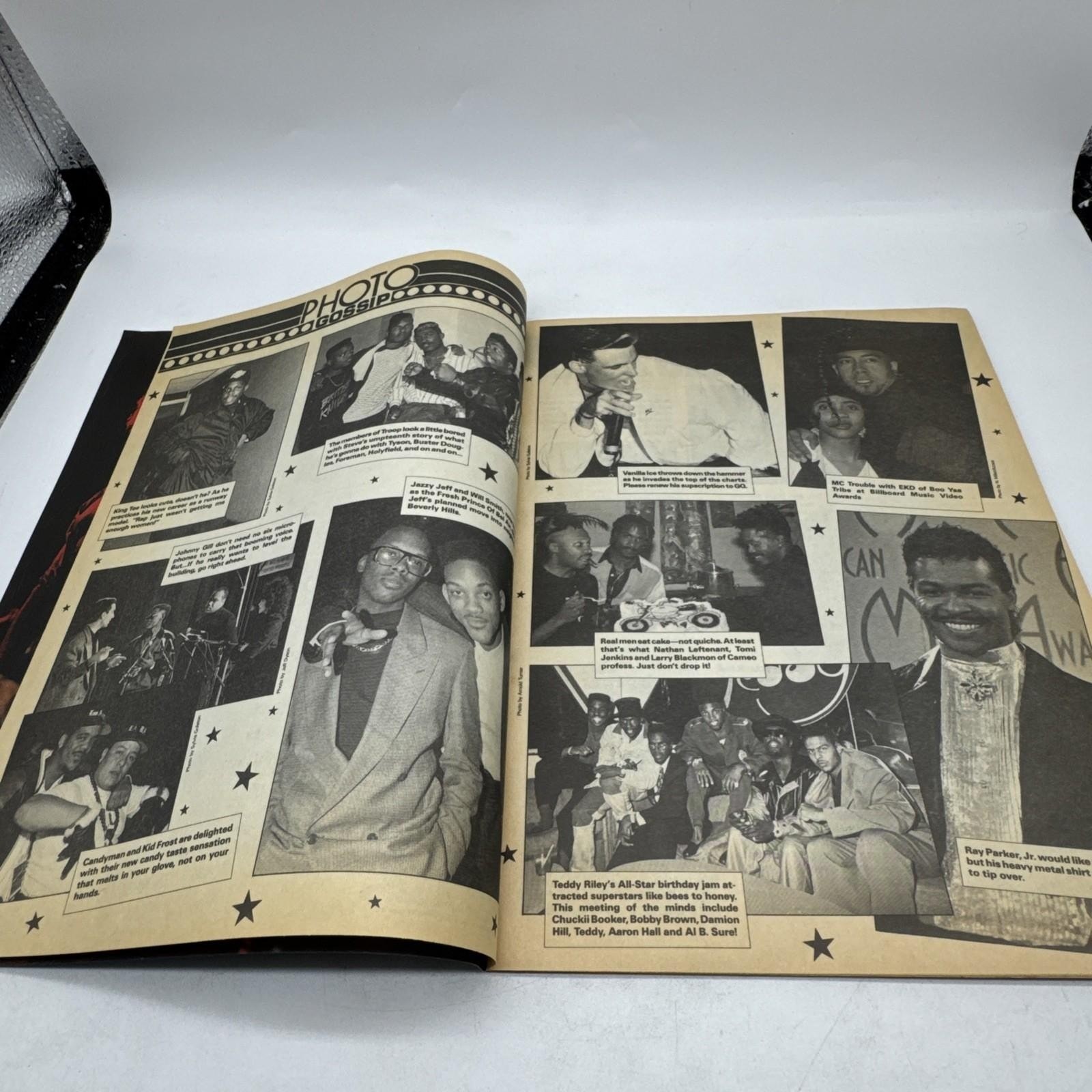 SCARCE RARE Black Sounds Magazine MARCH 1991 – LL COOL J – NWA – LIVING COLOUR