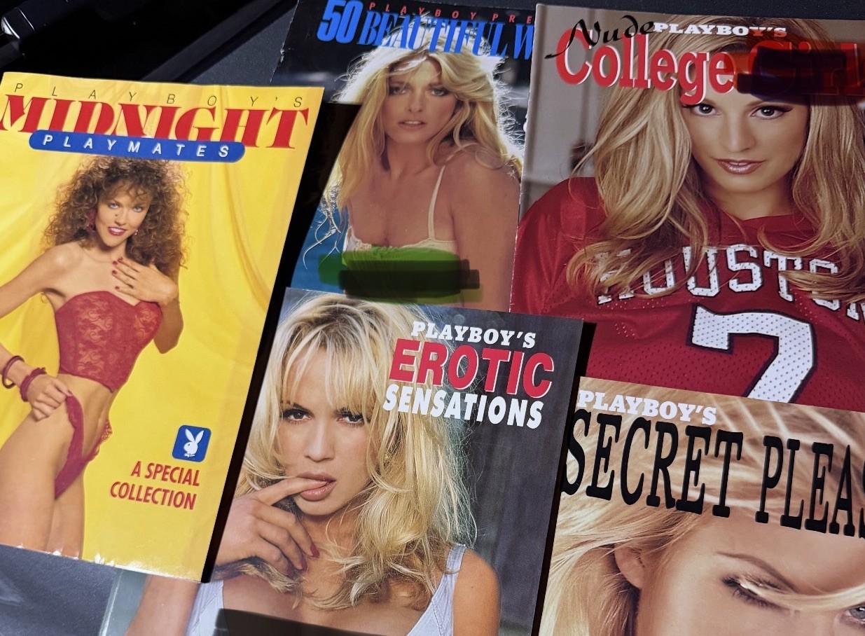 PLAYBOY’S EROTIC SENSATIONS & 4 Other INSERT Magazines