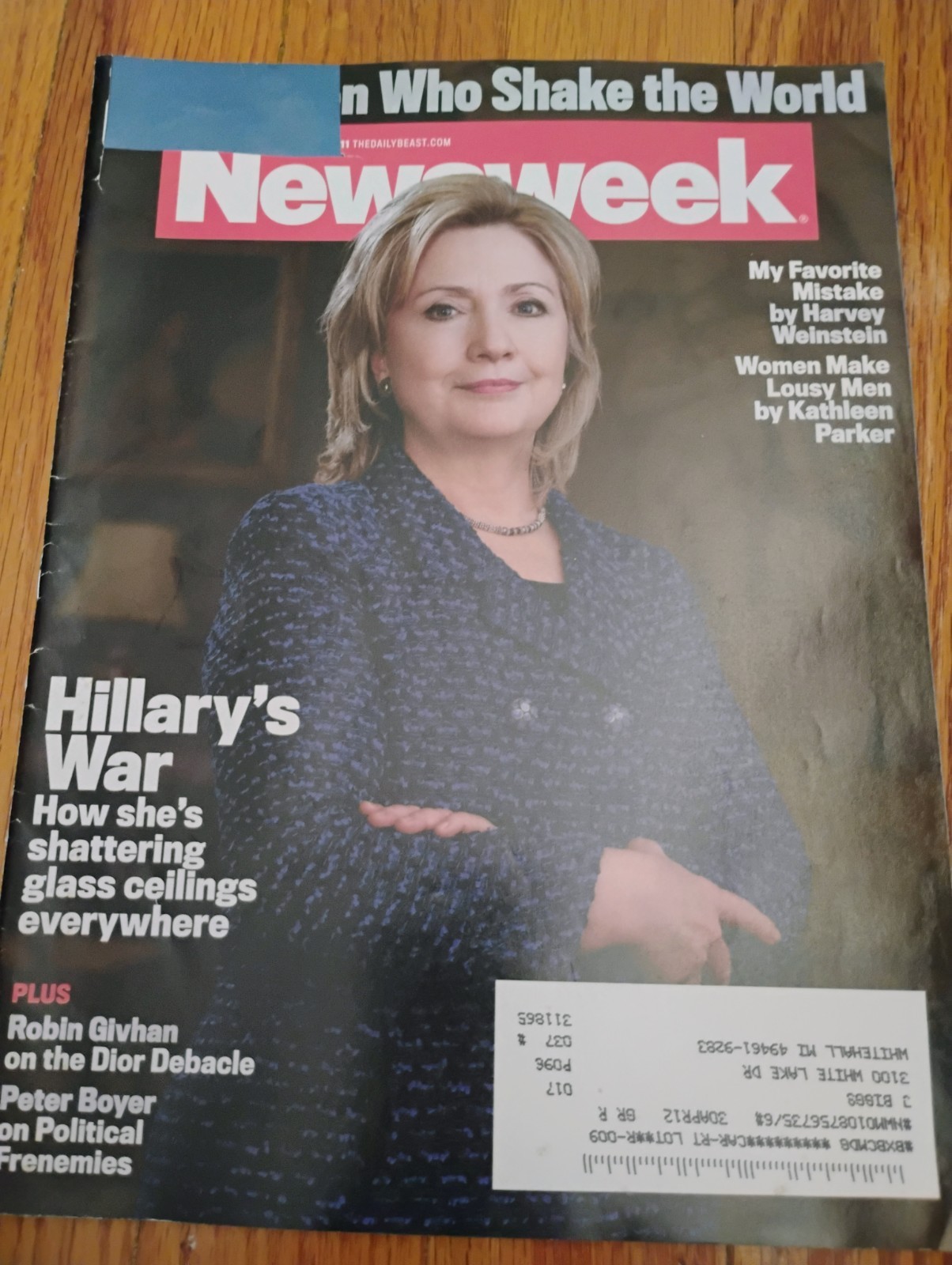 Newsweek Magazine – January 2006 – Hillary’s War