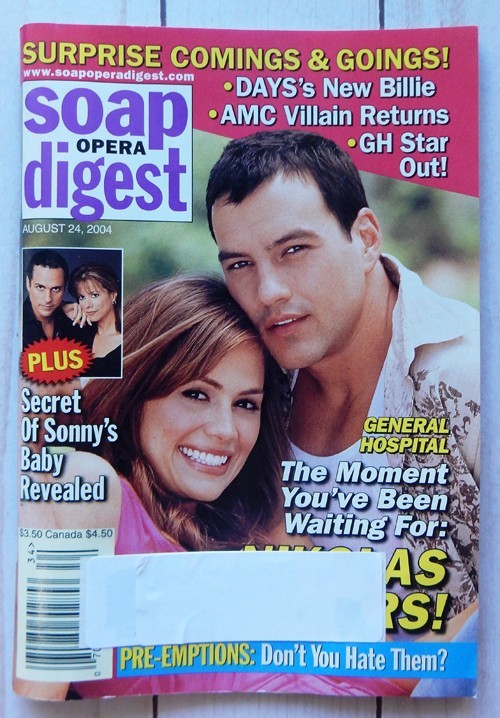 Soap Opera Digest Tyler Christopher Kristian Alfonso Ric Hearst Magazine 2004