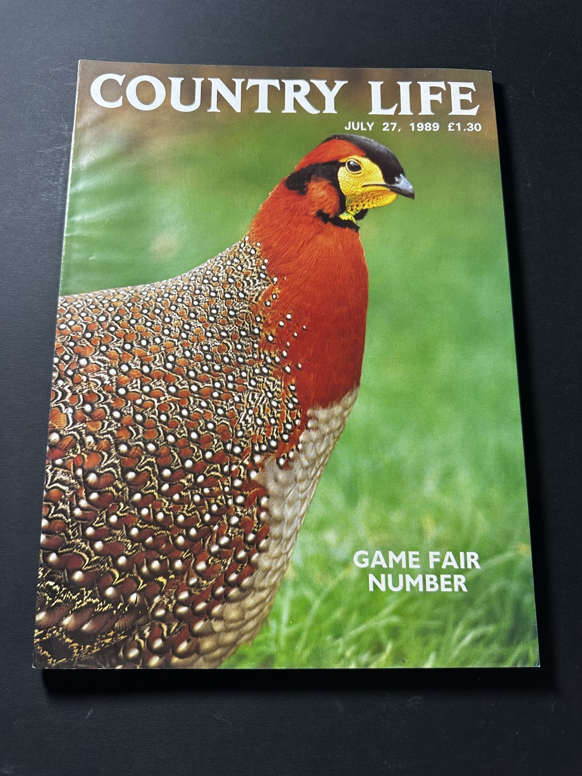 Country Life Magazine July 27 1989 Game Fair Number Birds Wildlife UK Homes