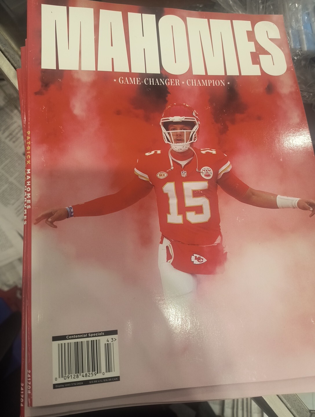 Centennial Specials Patrick Mahomes Game Changer Champion