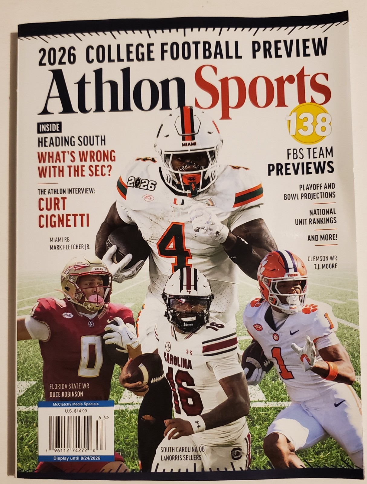 ATHLON SPORTS 2026 COLLEGE FOOTBALL PREVIEW