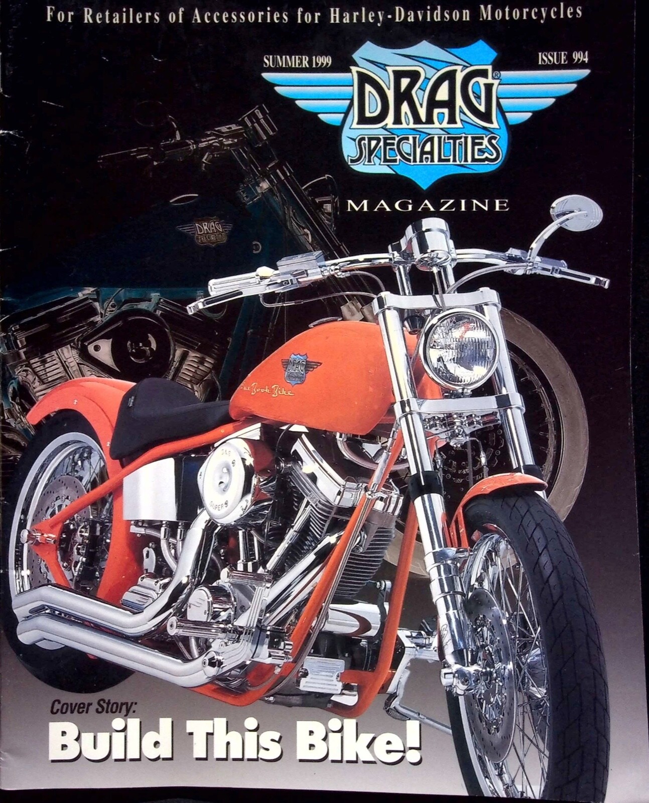 DRAG SPECIALTIES ISSUE 994 MAGAZINE SUMMER 1999