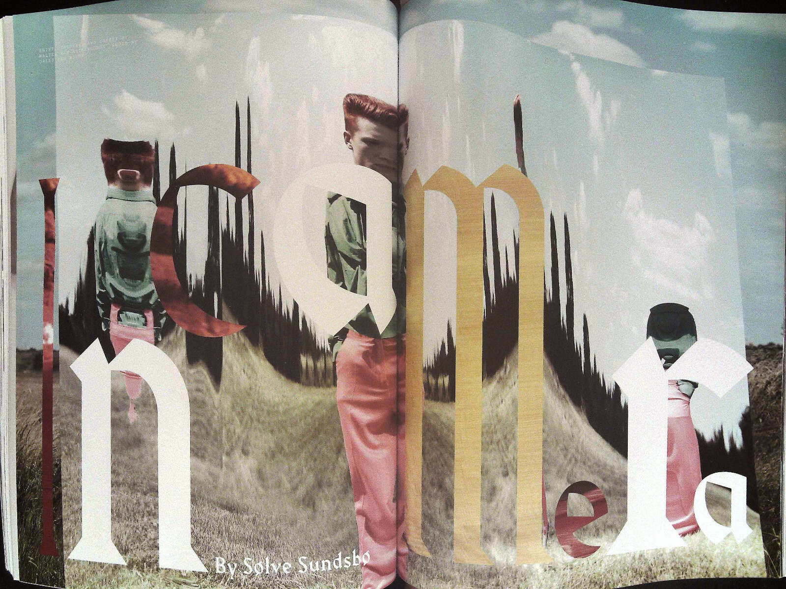 MAN ABOUT TOWN #3 A/W 2008 JAMES FRANCO Helena Christensen BOYD HOLBROOK @Exclt