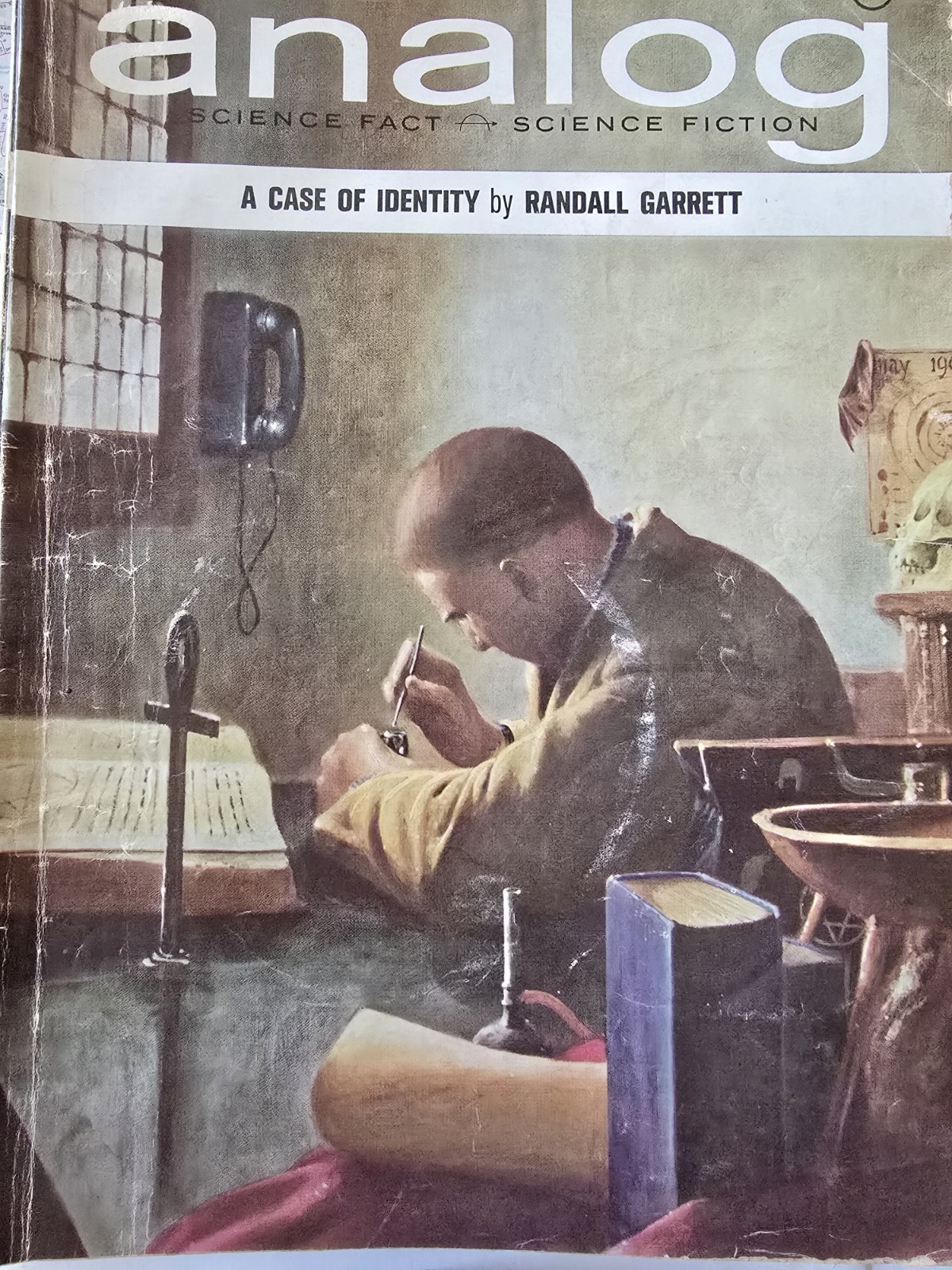 Analog Science Fiction and Fact March 1964 – Feb 1965. Except June 1964 VG Lot