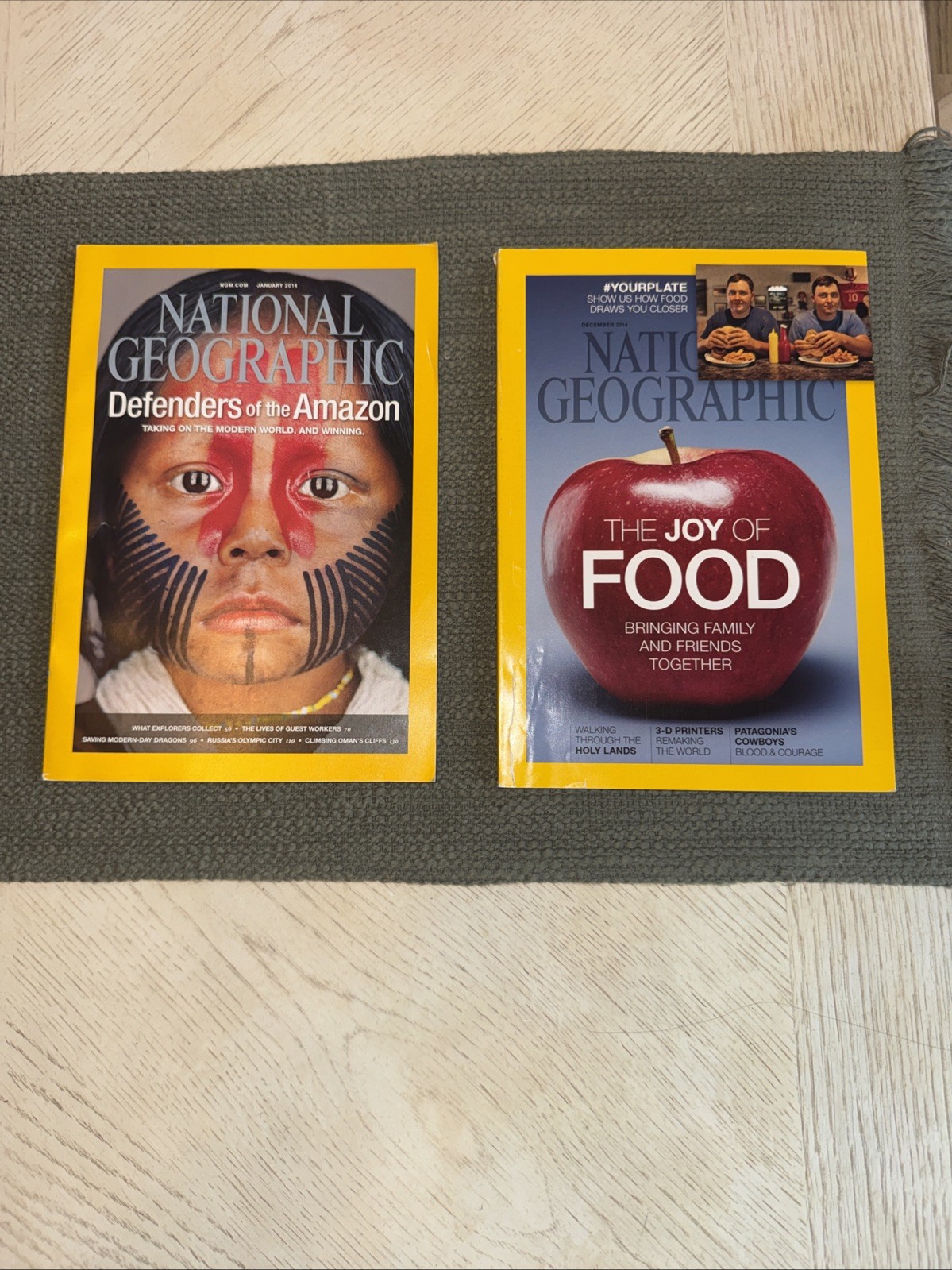 National Geographic Magazine LOT 2014