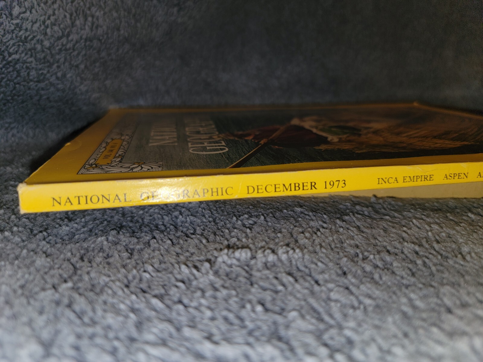 National Geographic December 1973 Inca Empire Aspe Snow Goose Antarctic Voyage