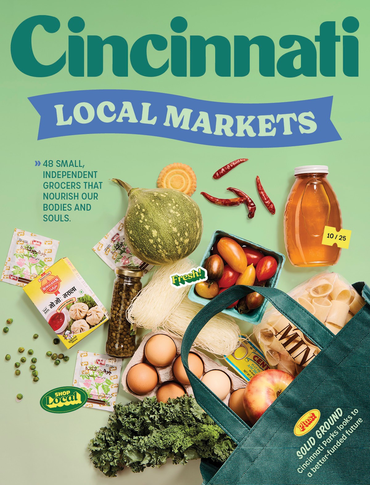 6 issues of Cincinnati Magazine Oct, Nov., Dec. 2025, 300 business, Jan,Feb 2026