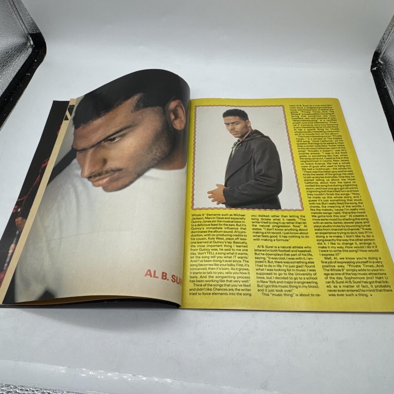 SCARCE RARE Black Sounds Magazine MARCH 1991 – LL COOL J – NWA – LIVING COLOUR