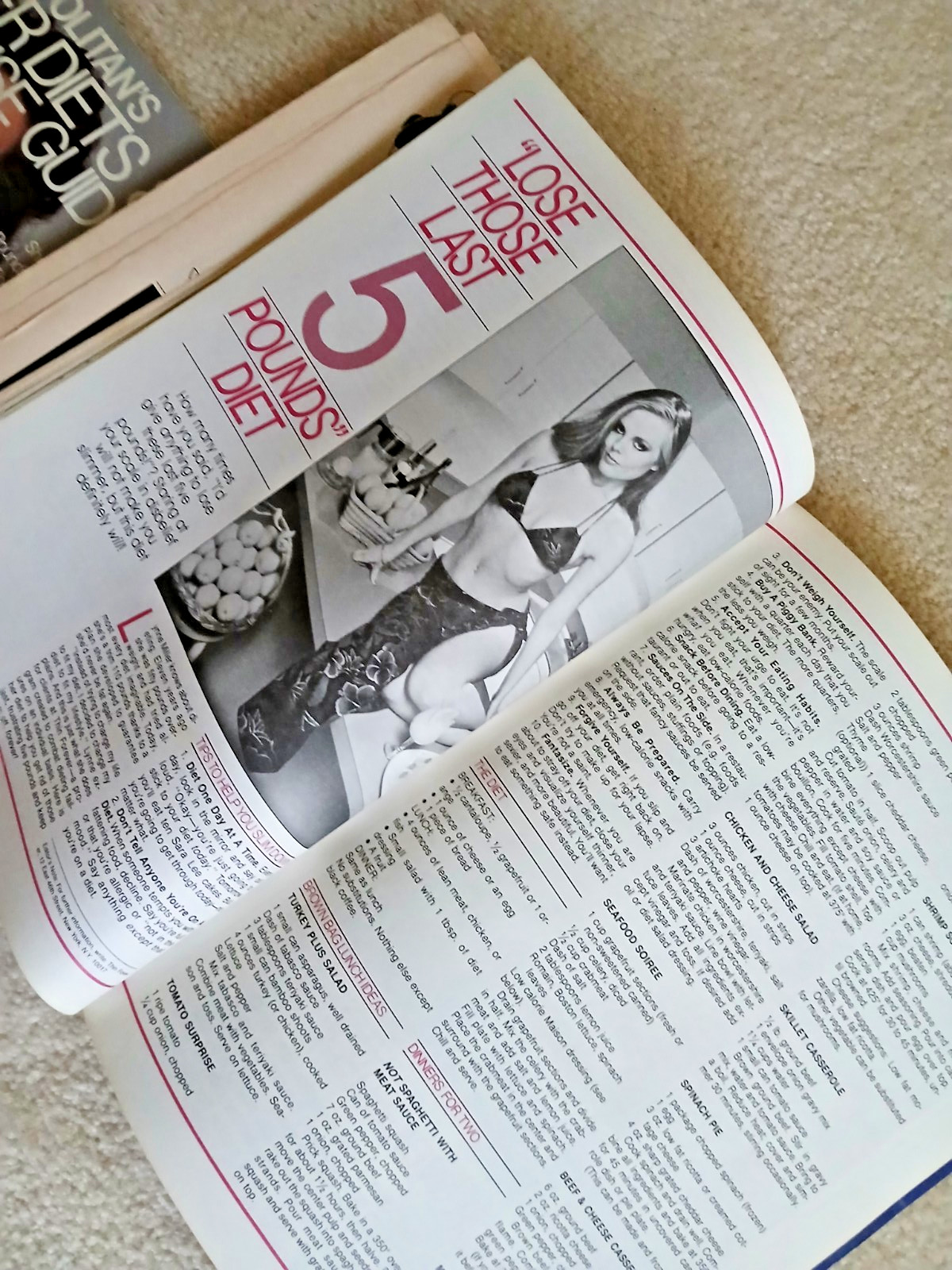 Cosmopolitan Magazine Super Diets & Exercise Guide – Spring/Summer 1981