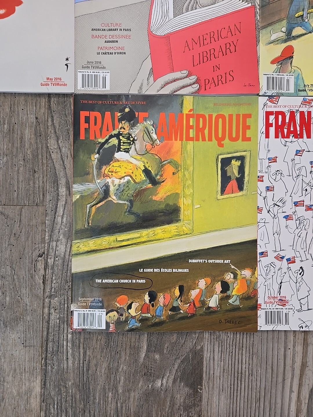 France-Amerique Bilingual 2016 (10) Issues