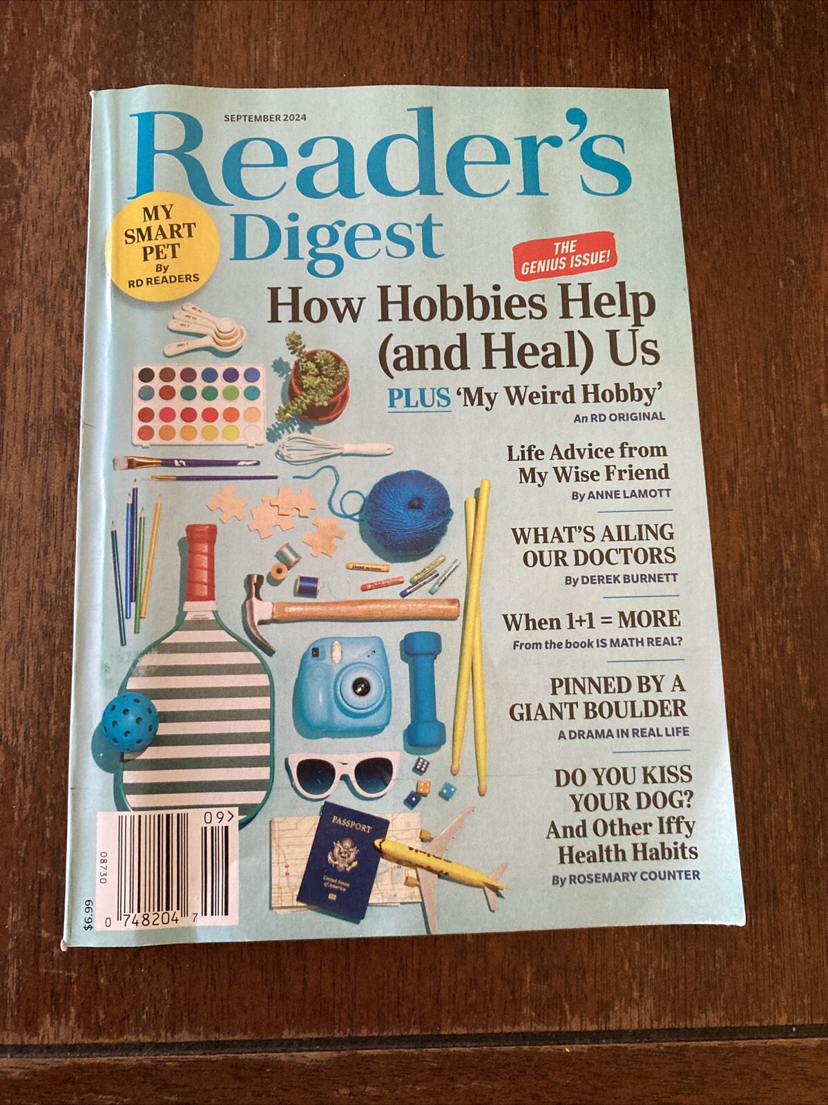 Readers Digest – The Genius Issue how hobbies help and heal us Mini Magazine
