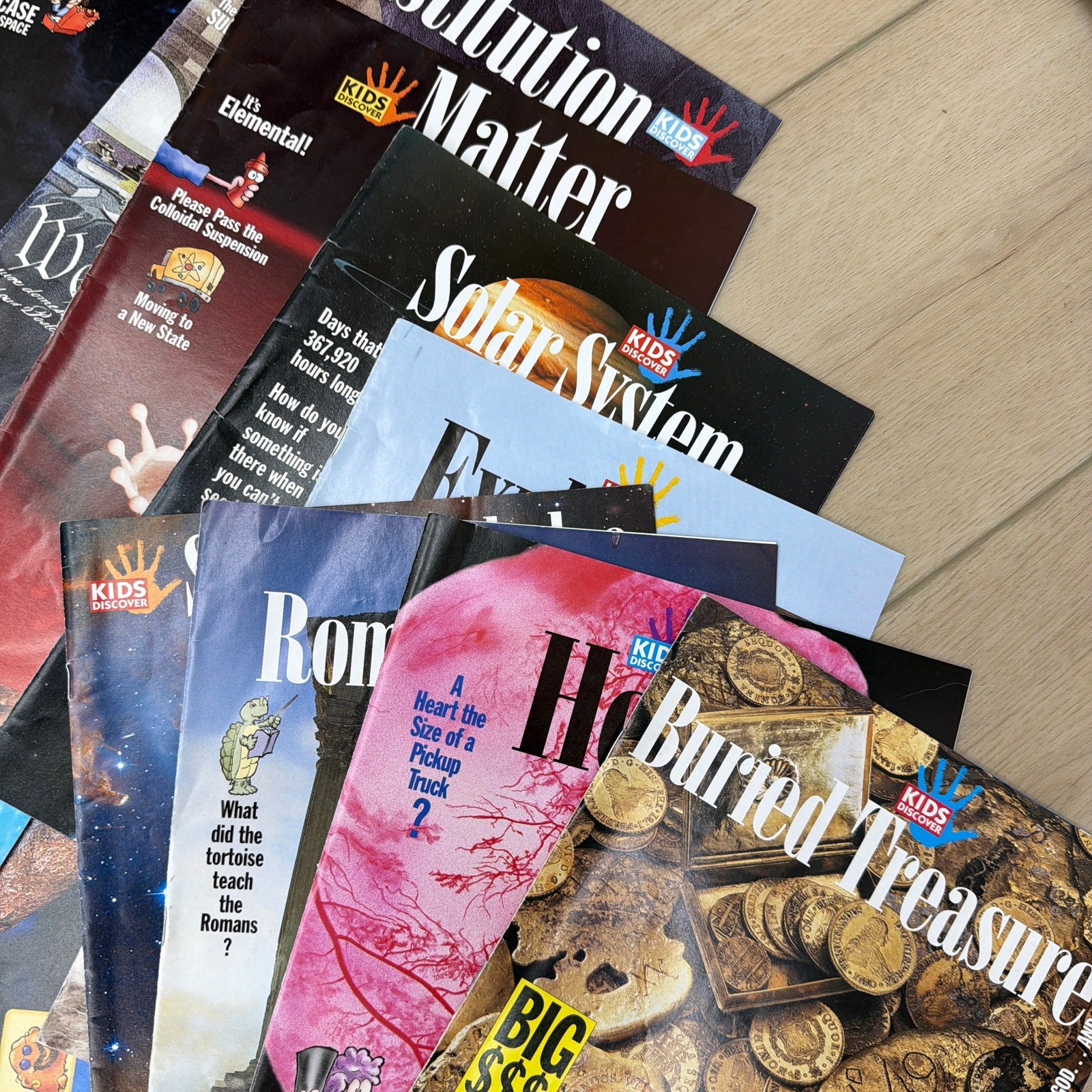 Kids Discover Magazine Lot 25+ Assorted Educational Back Issues