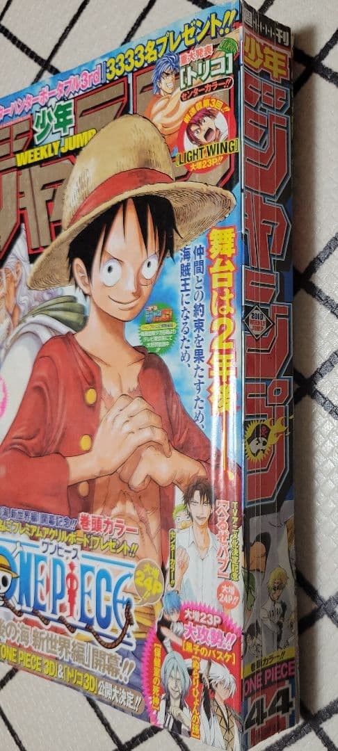 Weekly Shonen Jump 2010 No.44 ONE PIECE resumed after 2 years Shueisha JP Manga