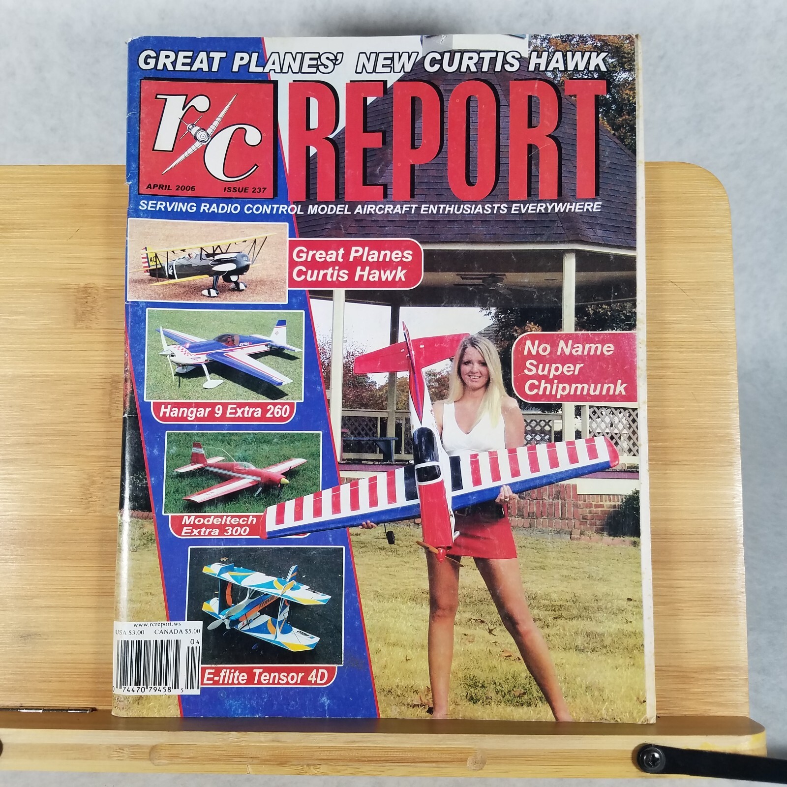 RC Report – Radio Control Model Airplane Flying Magazine – April 2006