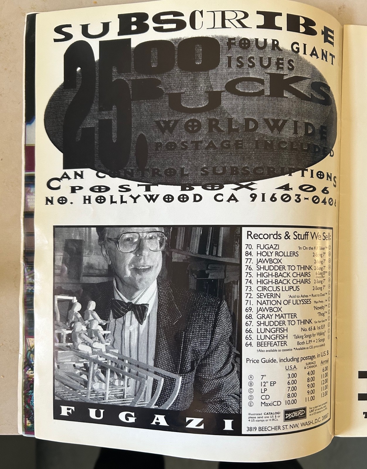 CAN CONTROL GRAFFITI MAGAZINE vol.2 issue-6 1993 – SKATEONE RIP hitting metal