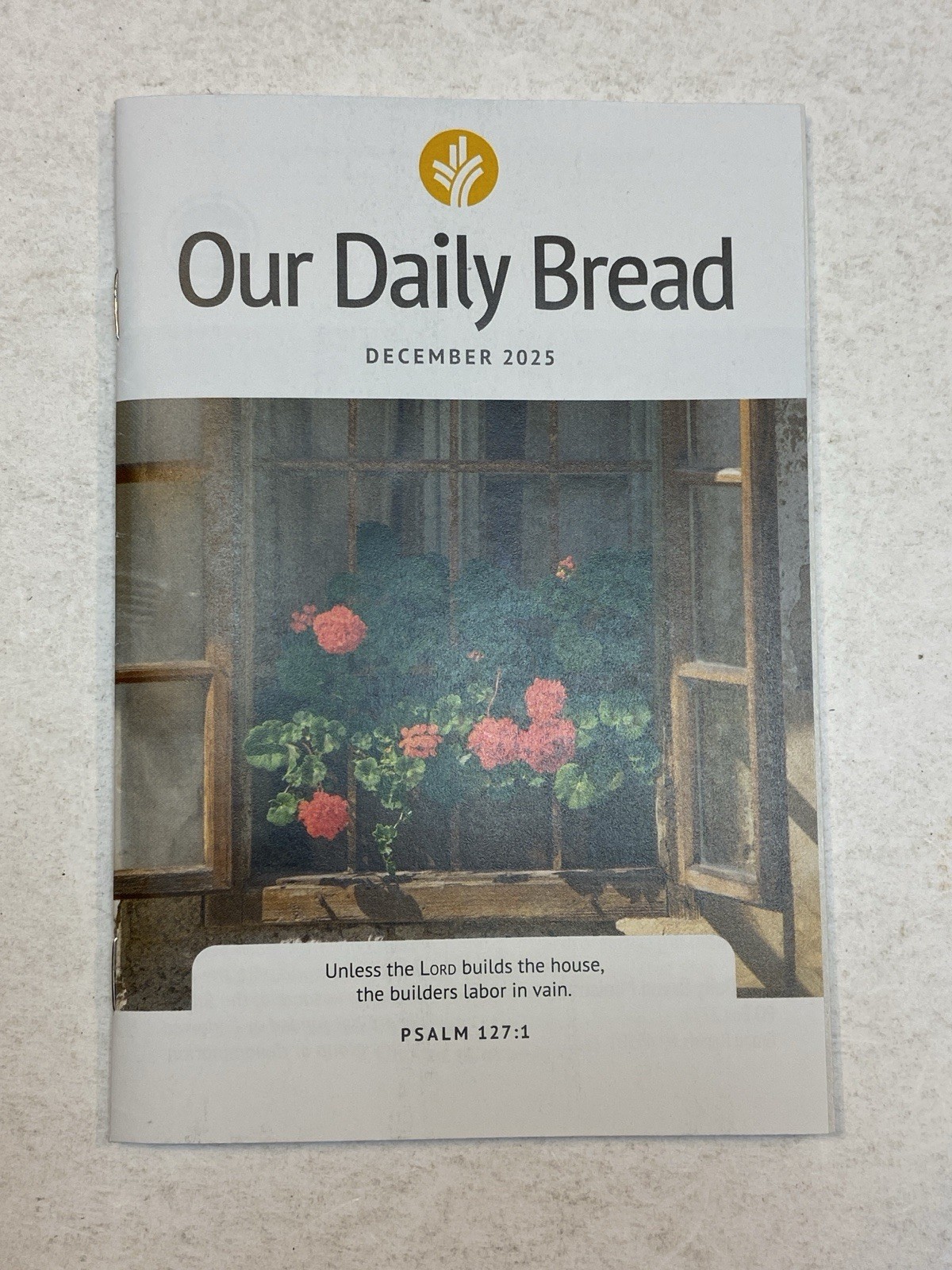 Our Daily Bread Magazine Devotions Dec 2025 Religious Spirituality Monthly Guide