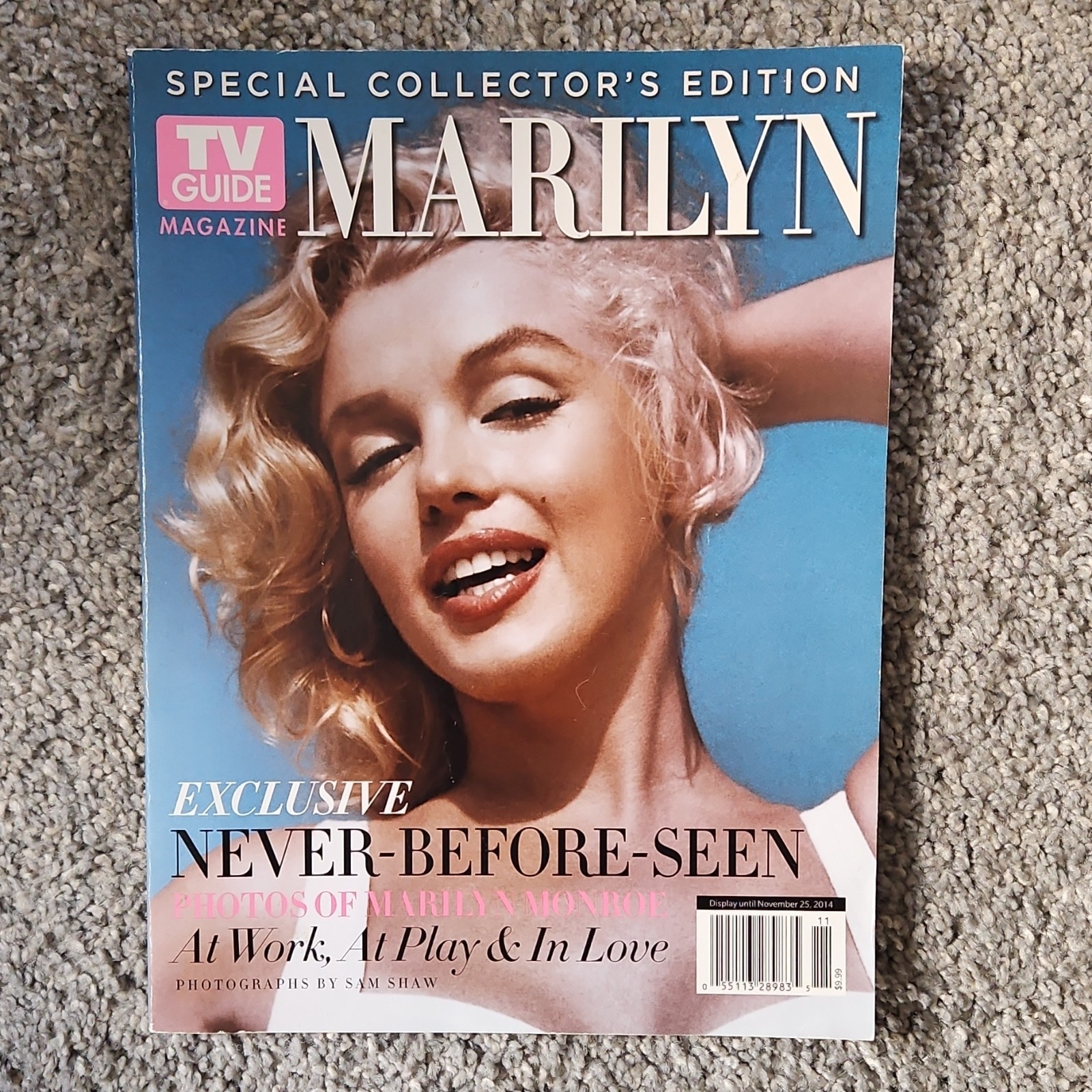 TV Guide Magazine Special Collector’s Edition Marilyn Monroe Nov 2014