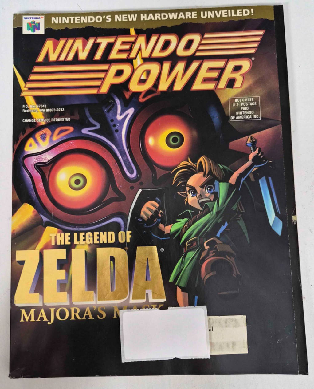Complete Nintendo Power Volume 137 + Bonus Poster, Inserts, & Pokemon Card