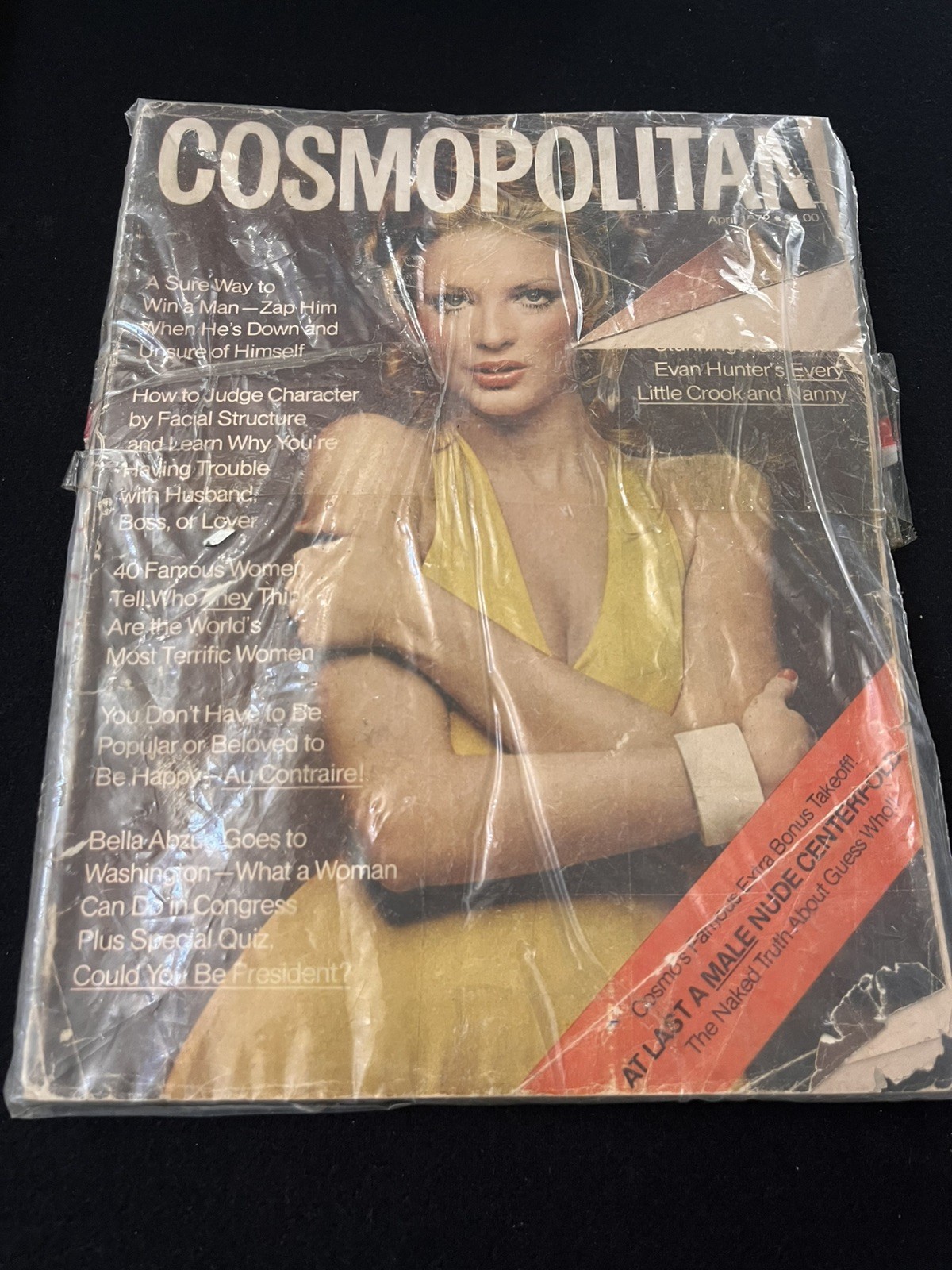 Cosmopolitan Magazine April 1972 Illustrated Women Lifestyle Issue
