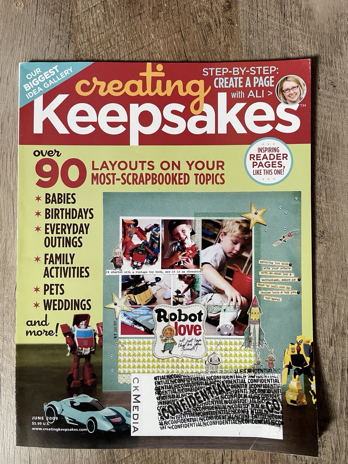 Creating Keepsakes June 2009 Volume 14 Issue 6