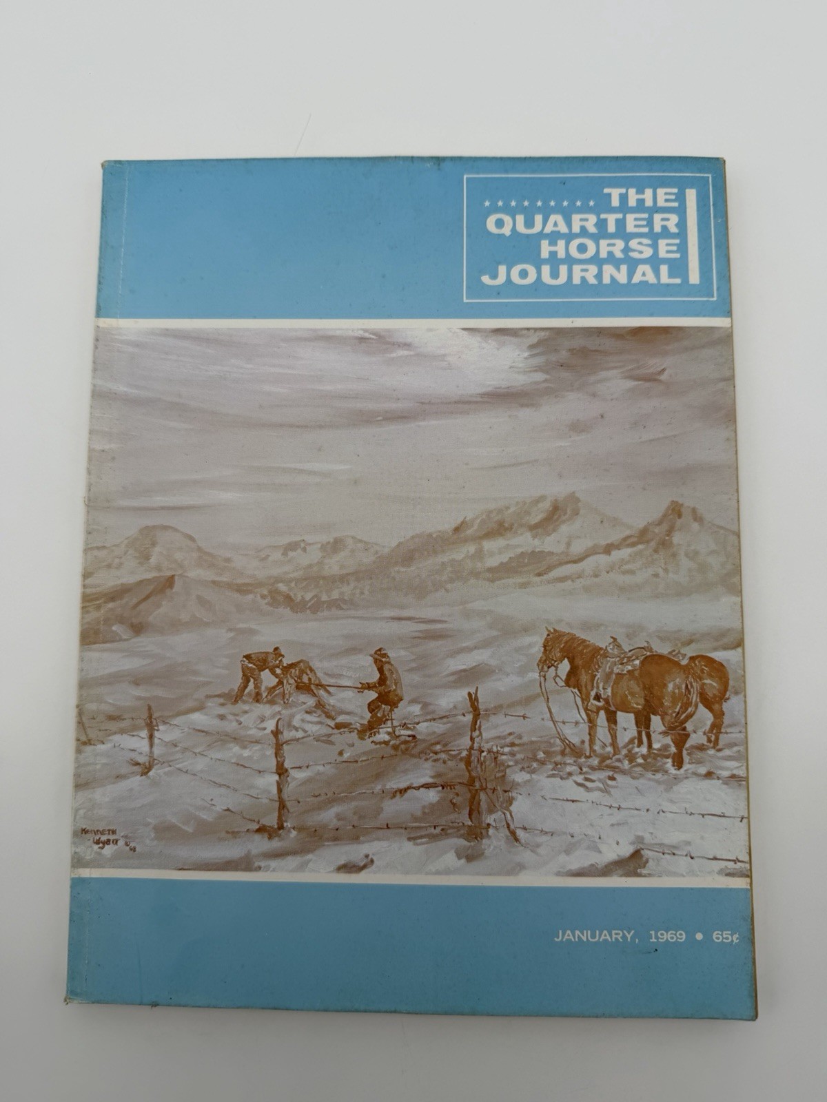 1969 Quarter Horse Journal January AQHA Miss Roy Deck Skippers Smoke Bivins
