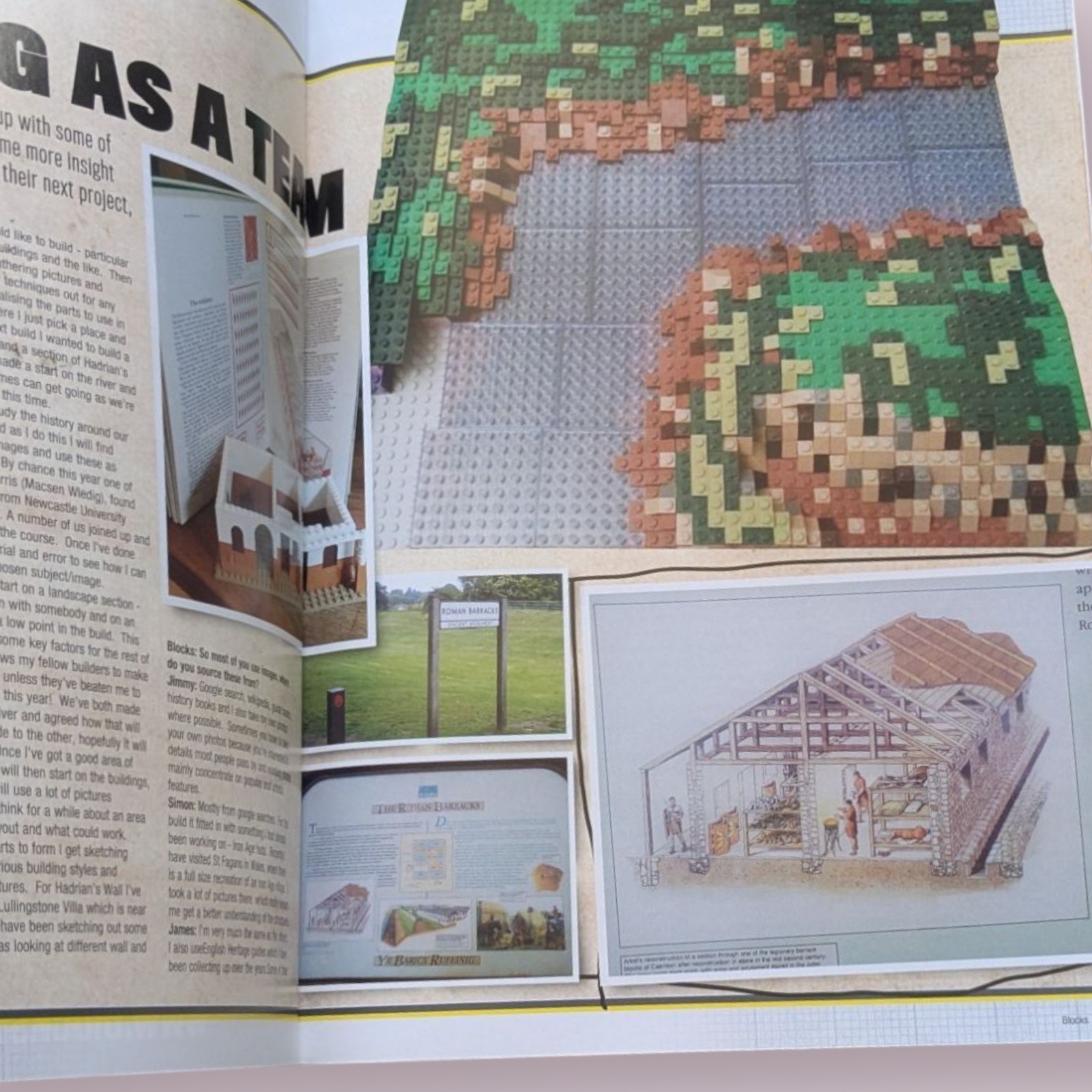 Blocks Magazine Bundle x 4 Issues #03-#06 Building/collector LEGO Books