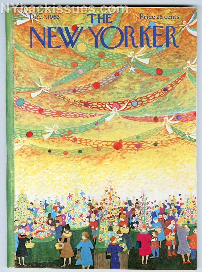 New Yorker magazine December 7 1963 Muriel Spark Hayes B Jacobs Ved Mehta