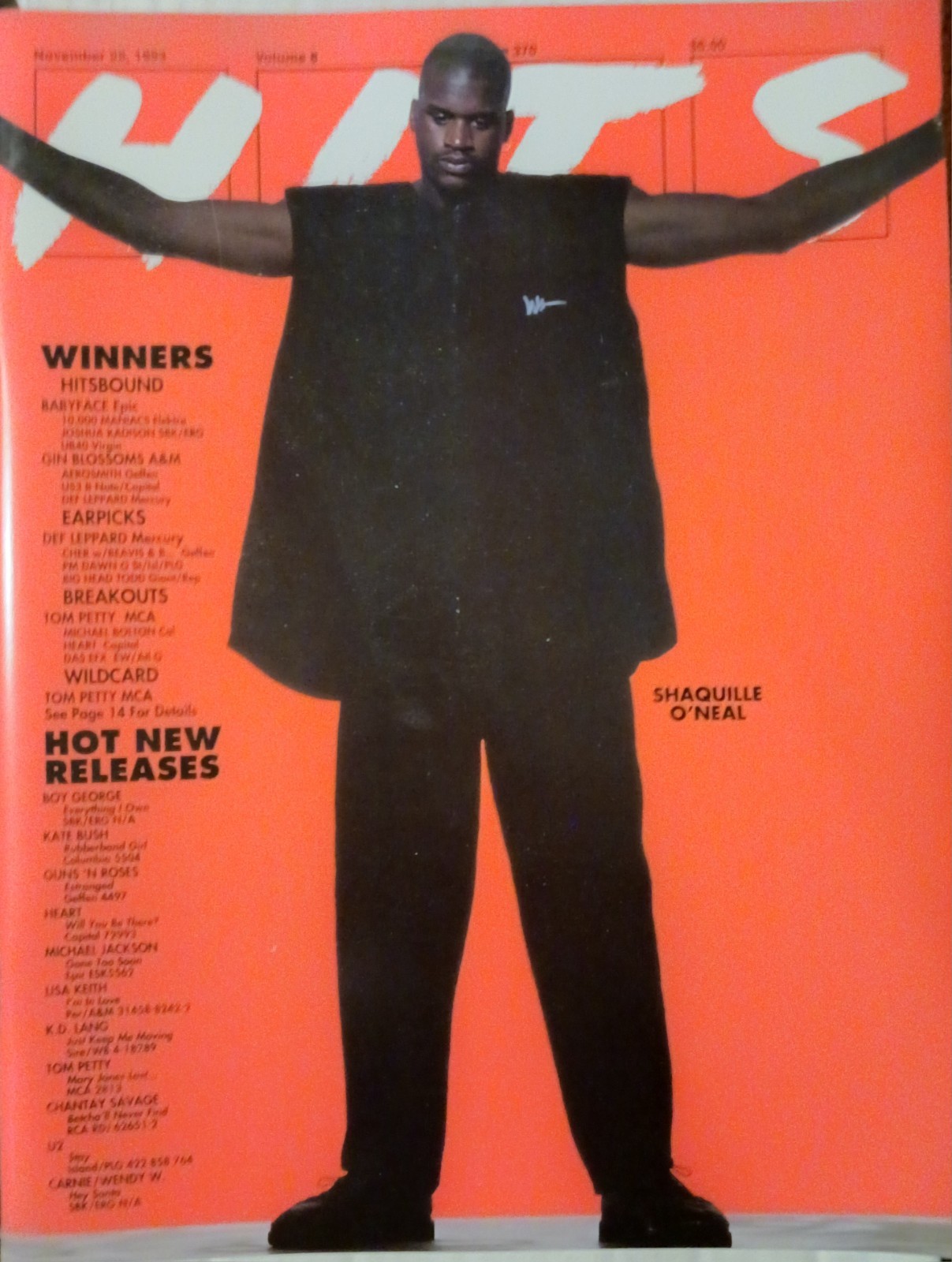 1993 Hits November Magazine, Hot New Releases, Winners