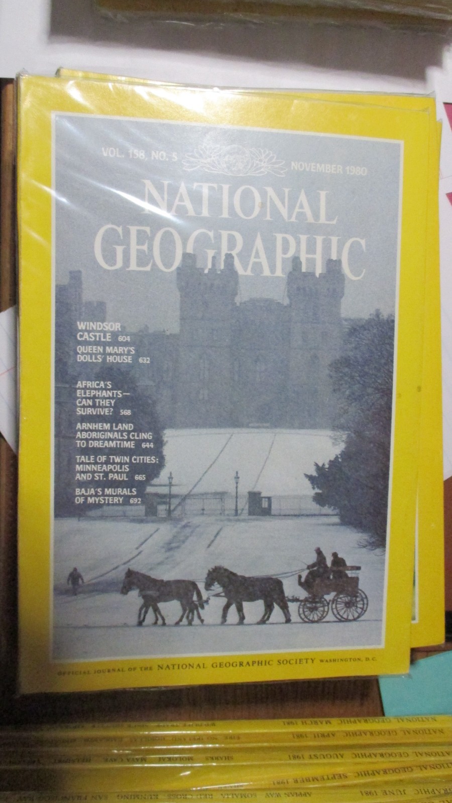 National Geographic 1970 THRU 2025