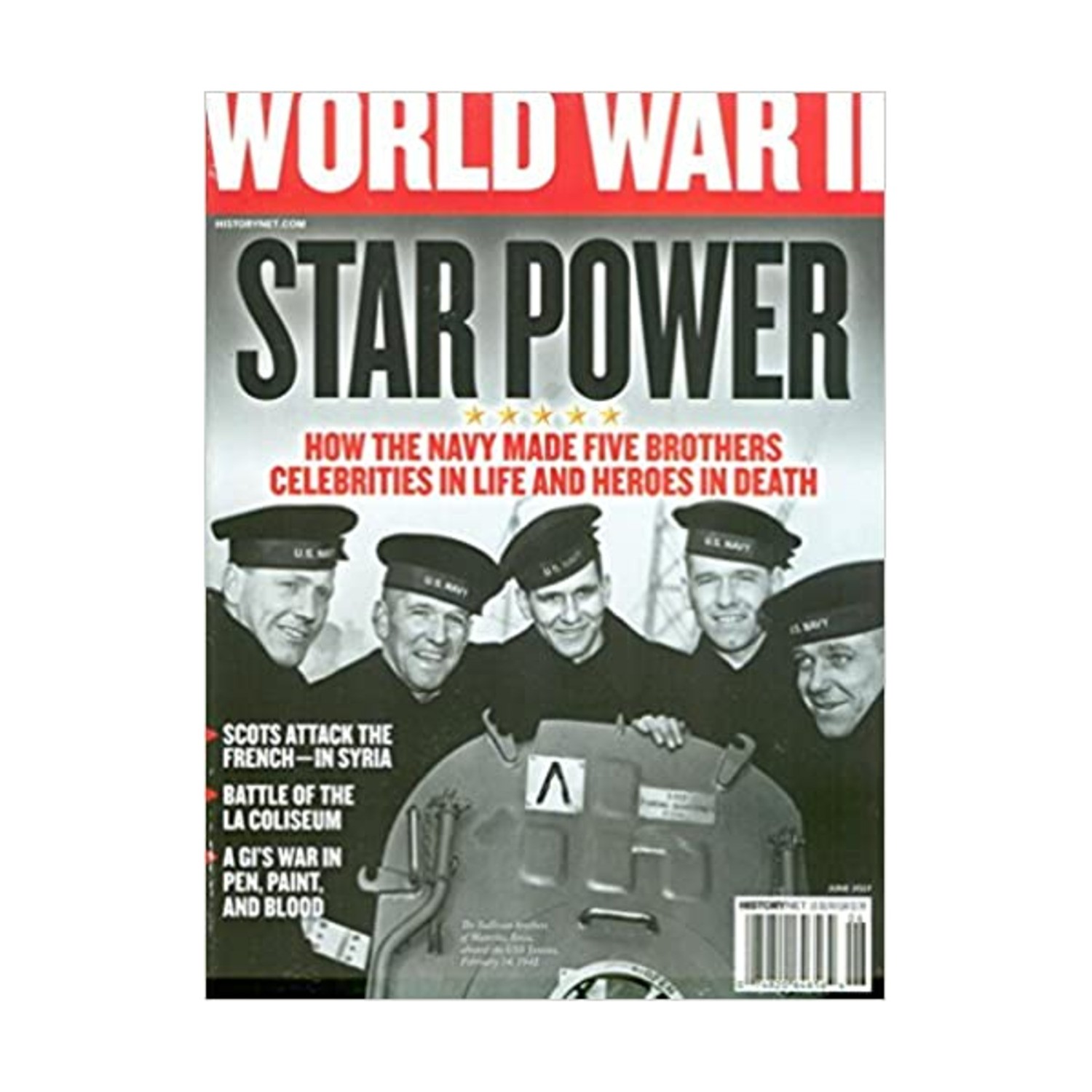 HistoryNet Magazine Vol. 32, #1 «Star Power, Scots Attack the French – Mag VG+