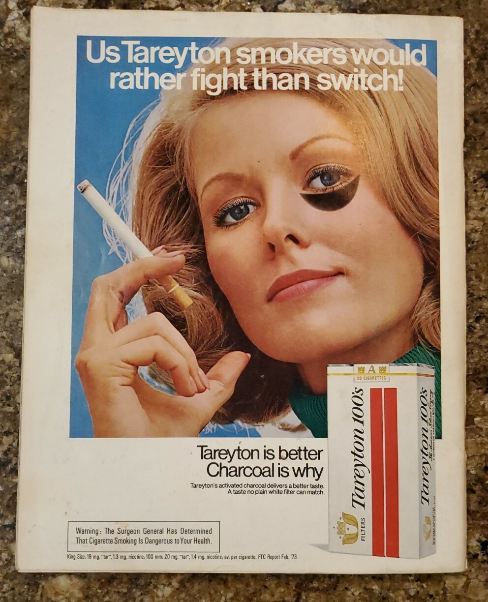 1973 AUGUST PLAYGIRL MAGAZINE – SEX IN FILMS COVER